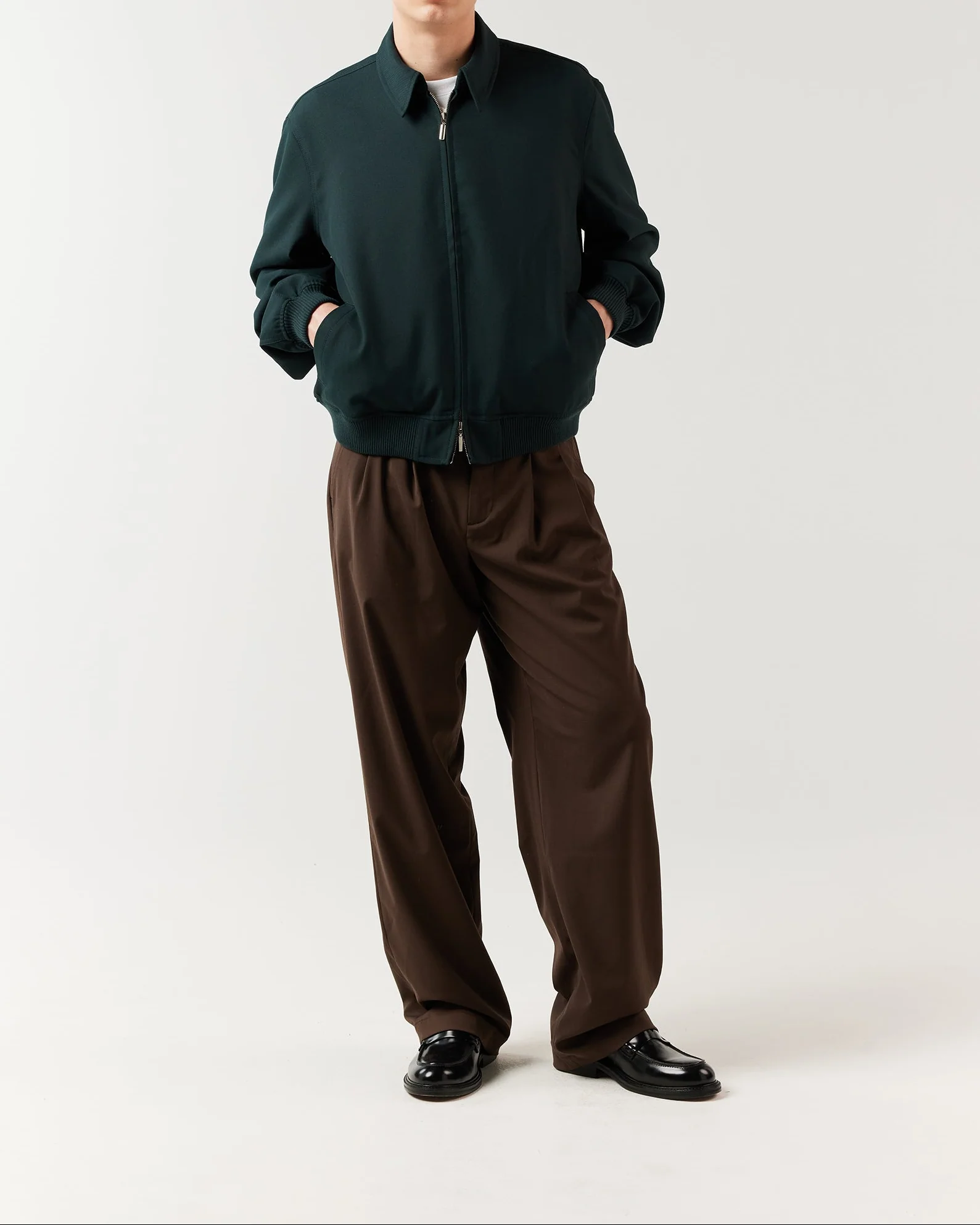 Blouson Jacket - Petrol Green - Image 4