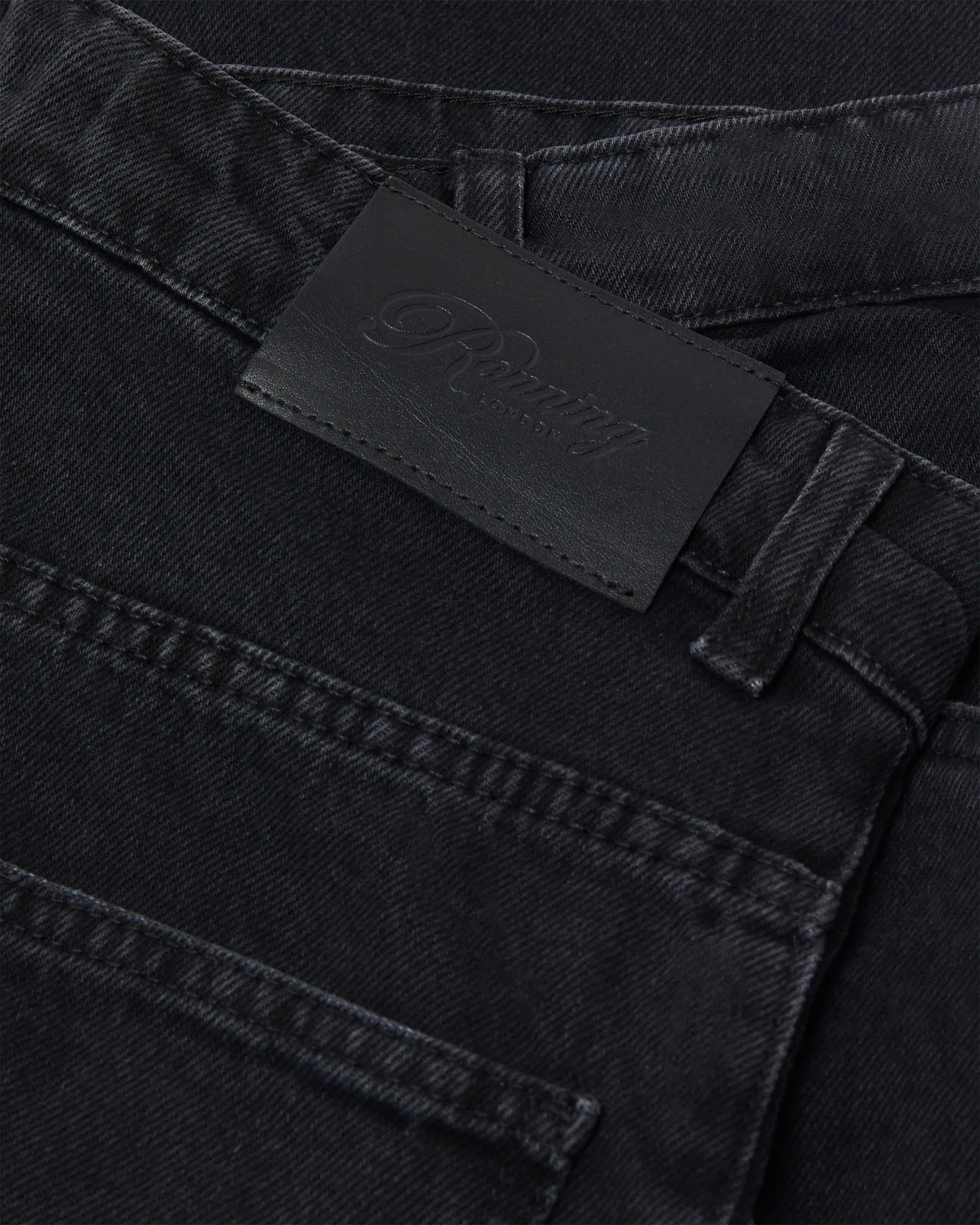 Carpenter Short - Washed Black - Image 4