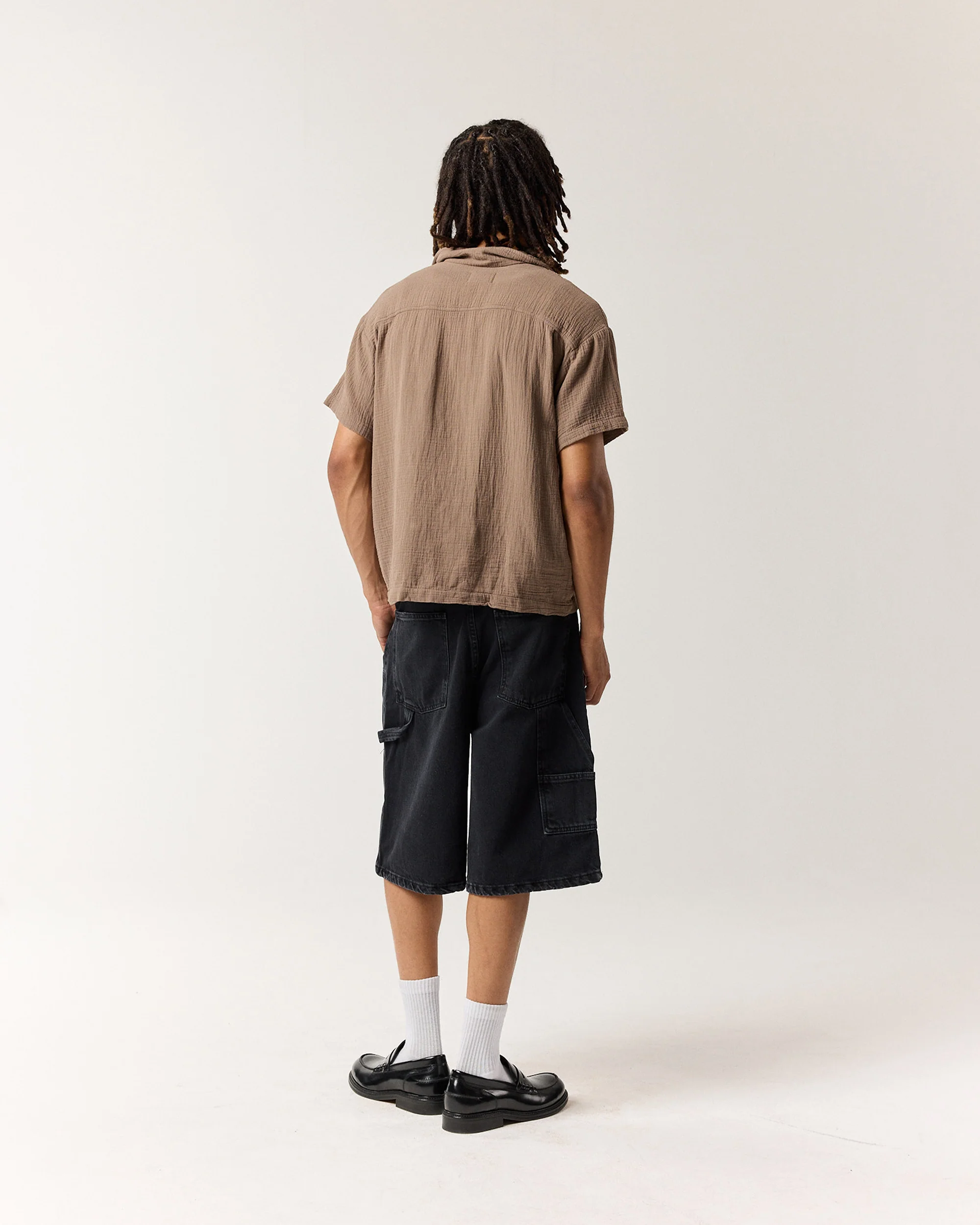 Carpenter Short - Washed Black - Image 6