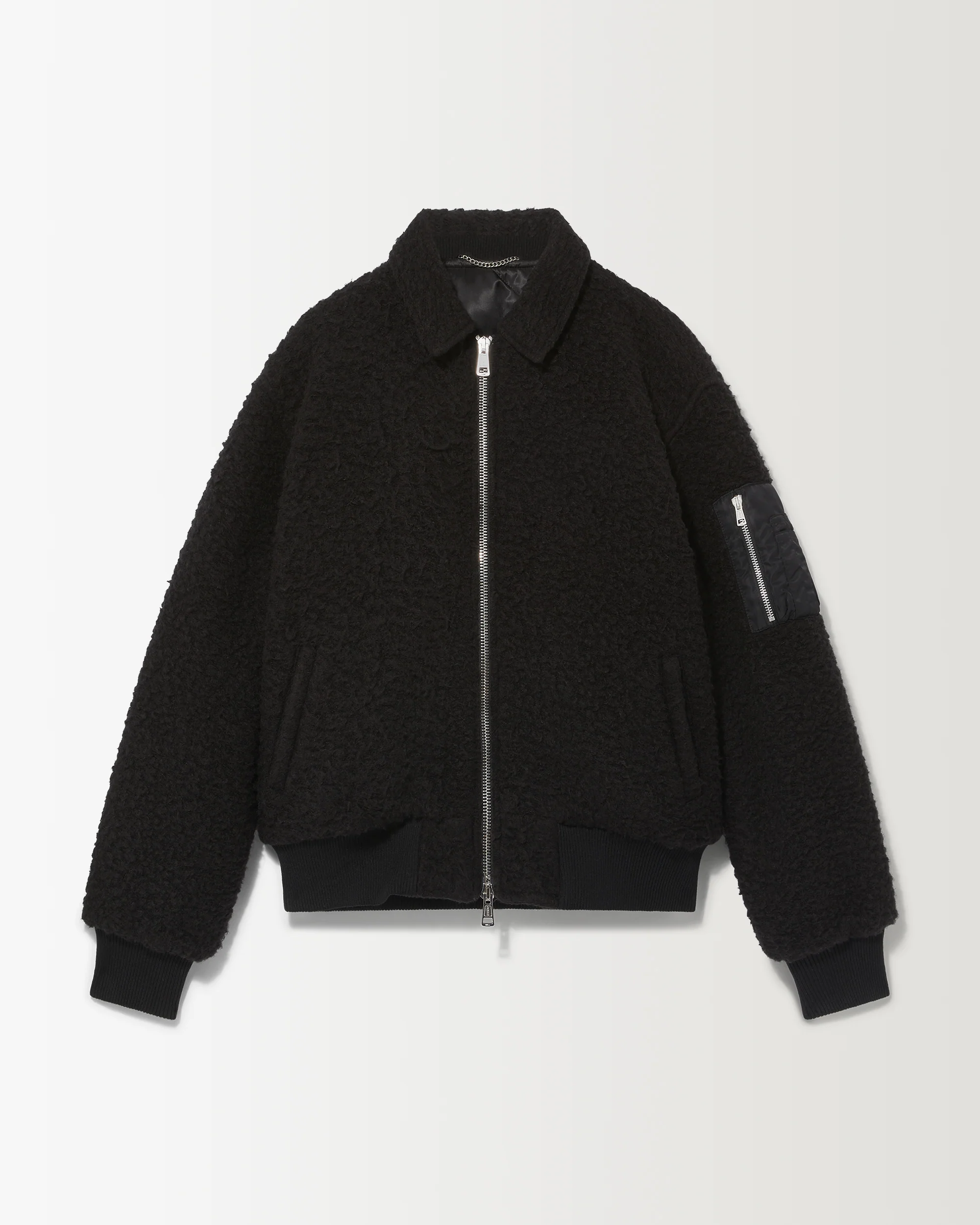 Casentino Bomber Jacket - Black - Image 2