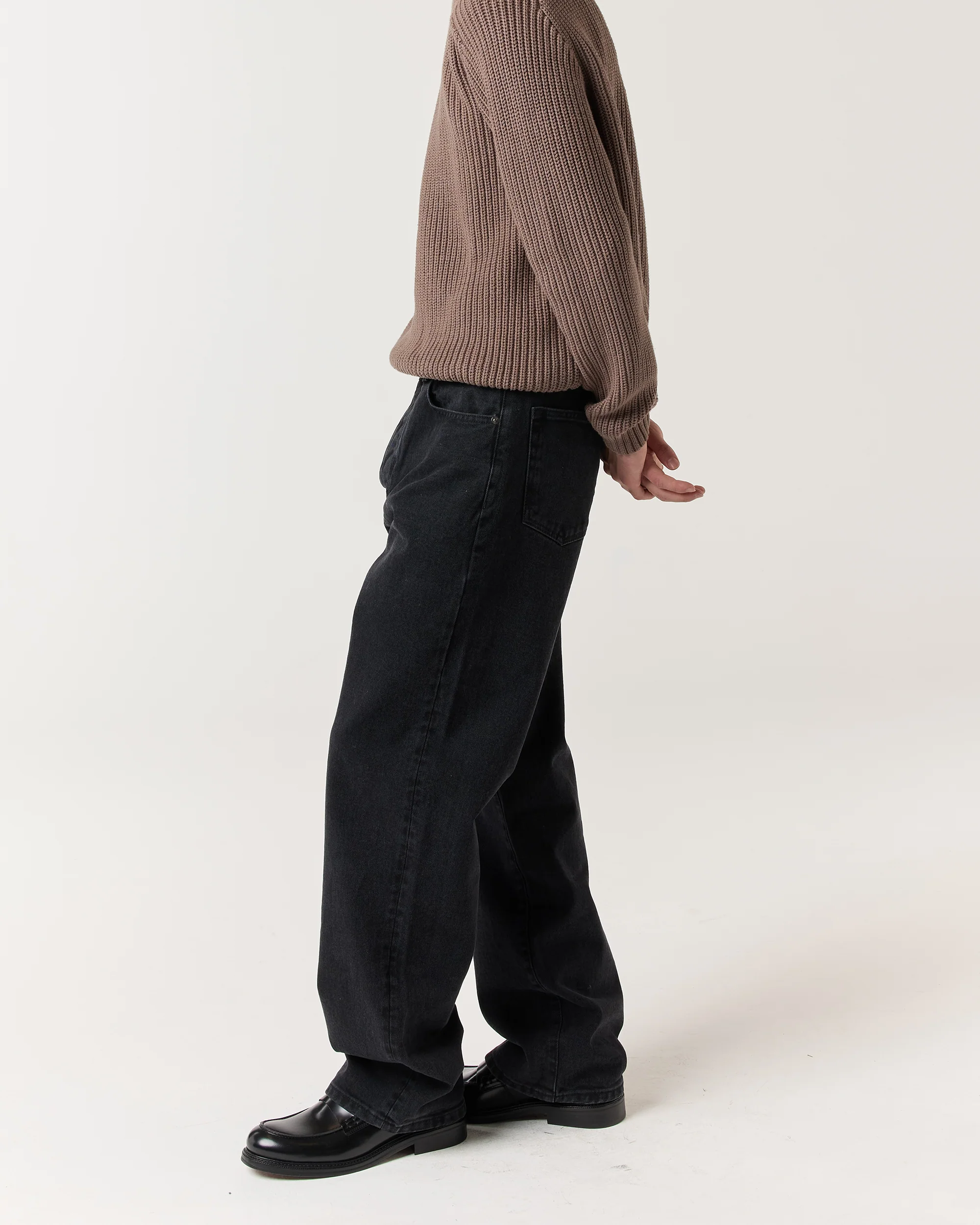 Classic Jeans - Washed Black - Image 6