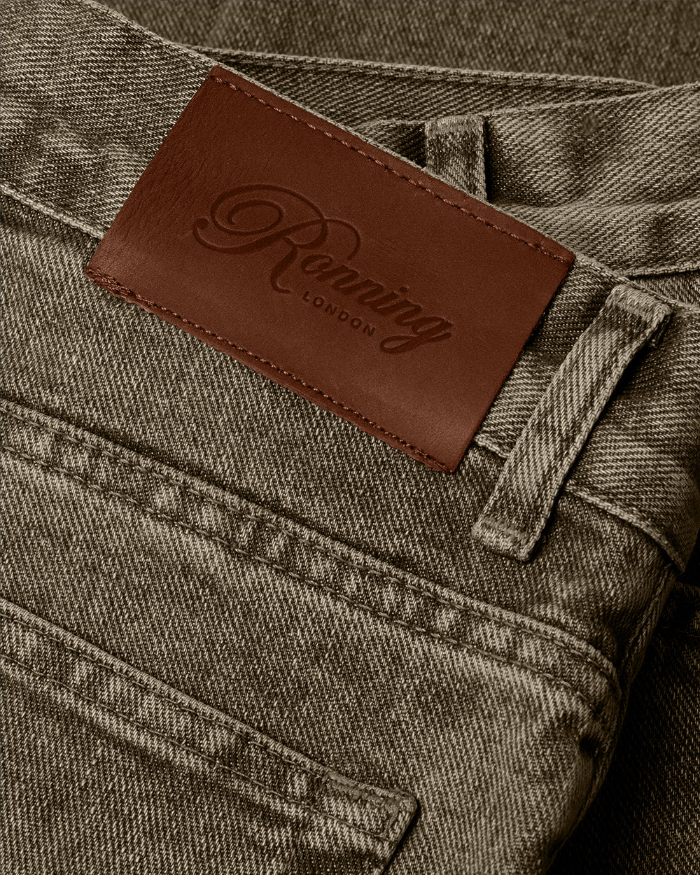 Classic Jeans - Washed Moss - Image 4