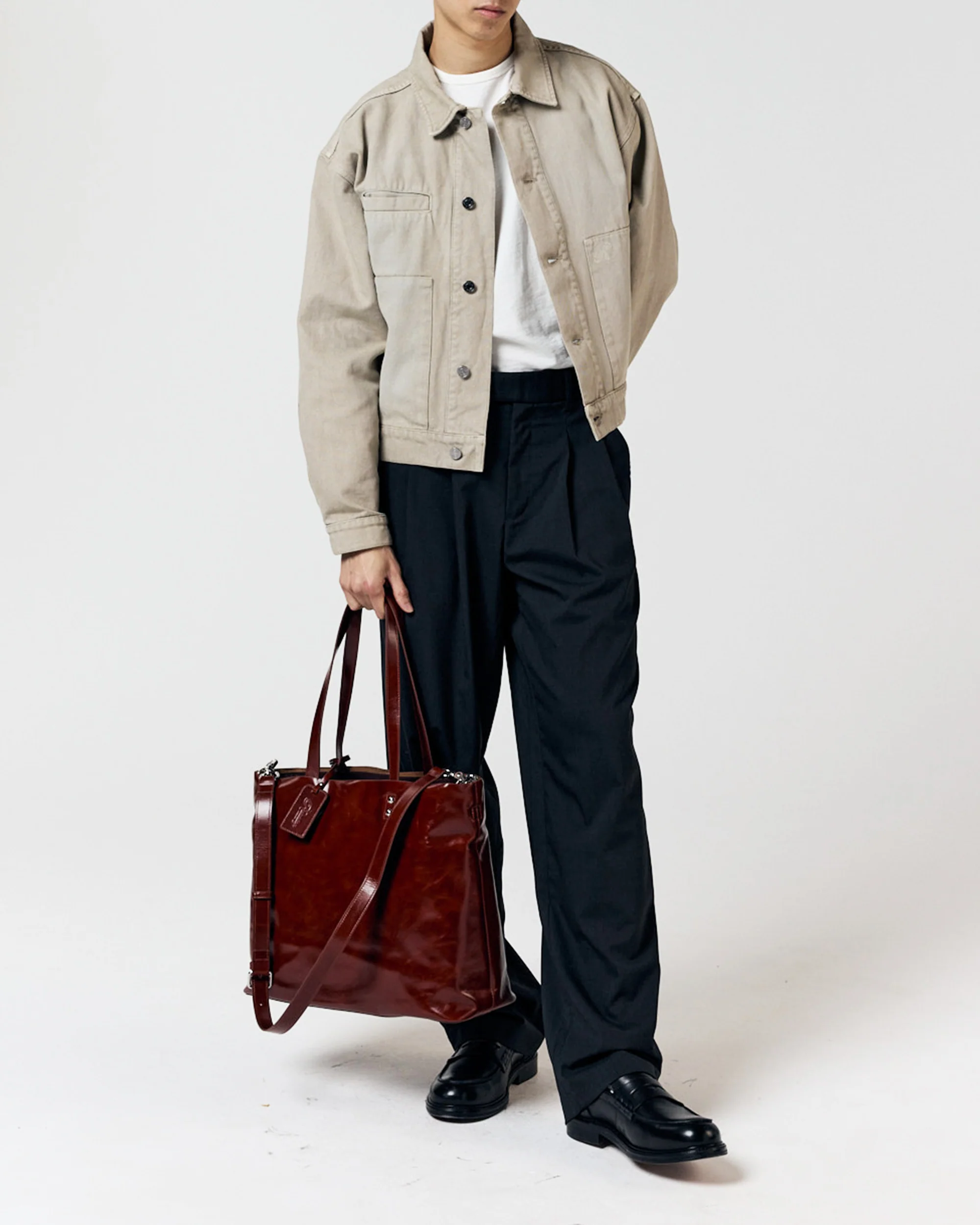 Everyday Bag - Caramel Leather - Image 3