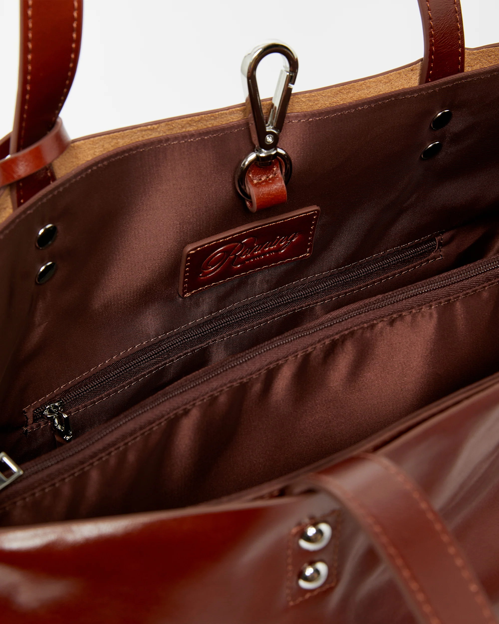Everyday Bag - Caramel Leather - Image 5