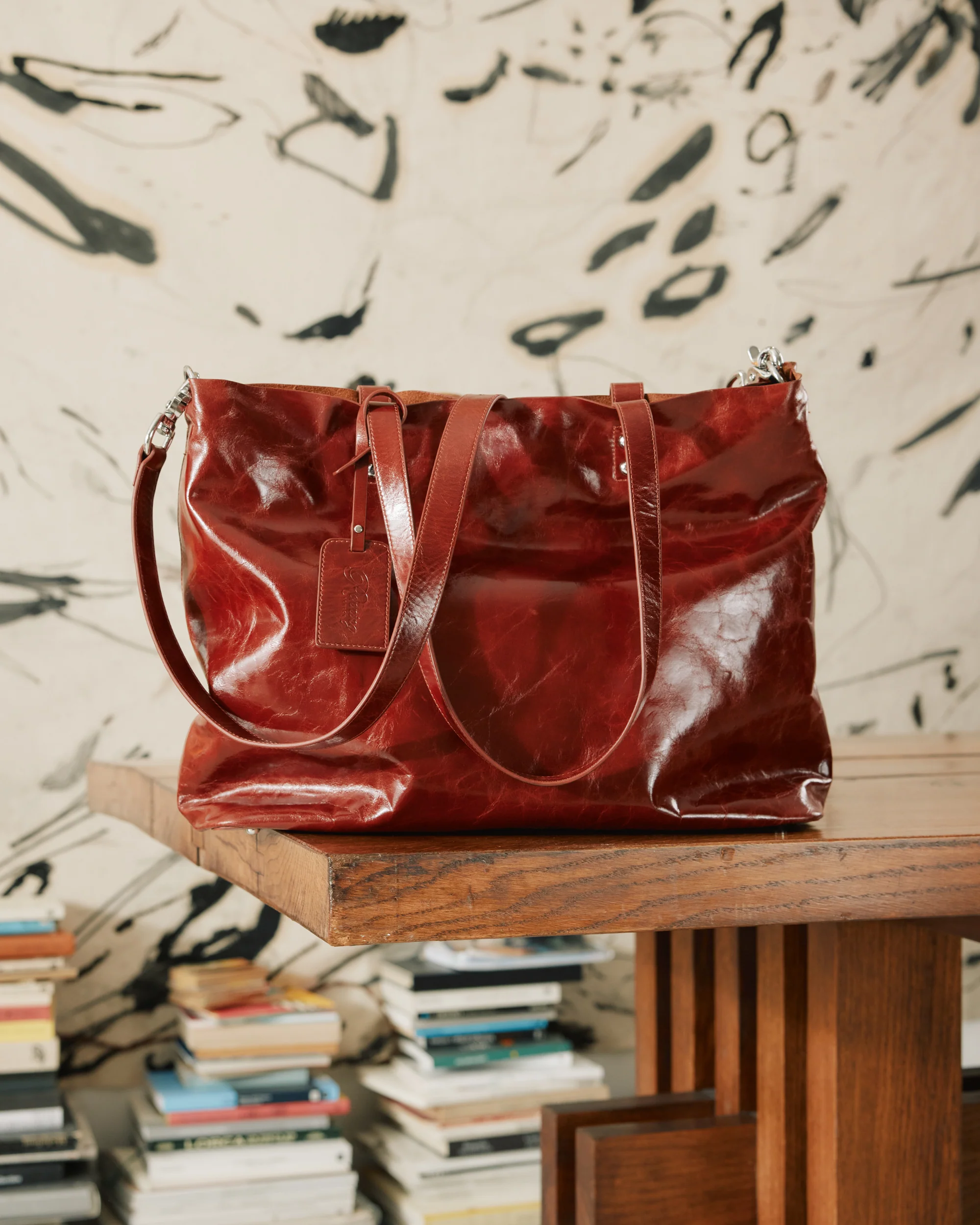 Everyday Bag - Caramel Leather - Image 8