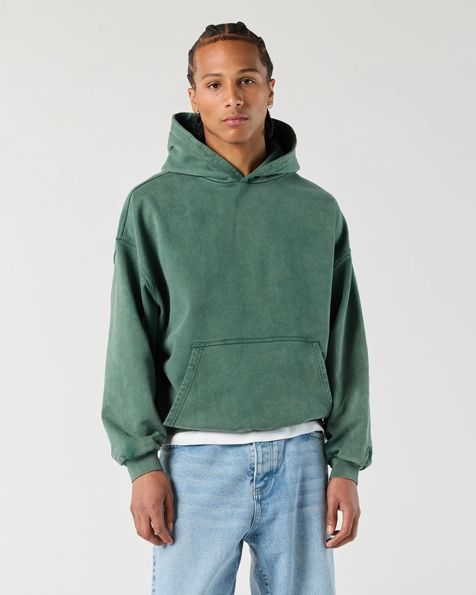 Everyday Hoodie - Washed Green