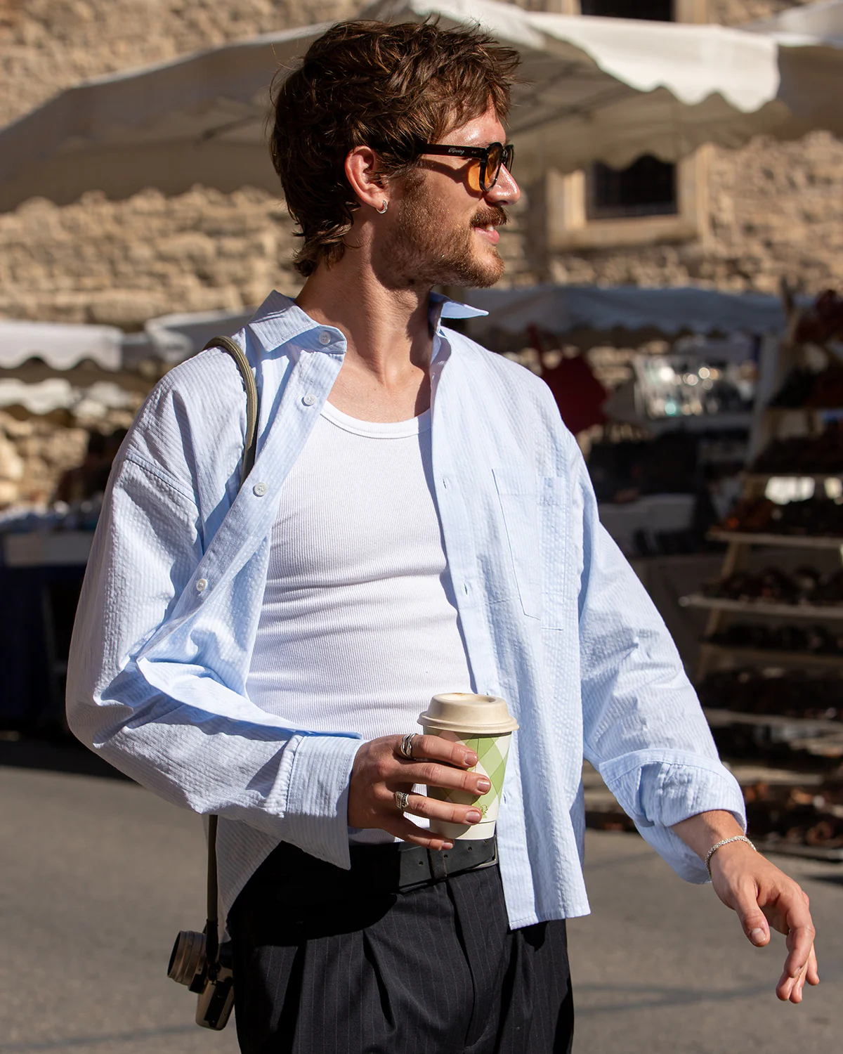 Everyday Shirt - Baby Blue Seersucker - Image 3