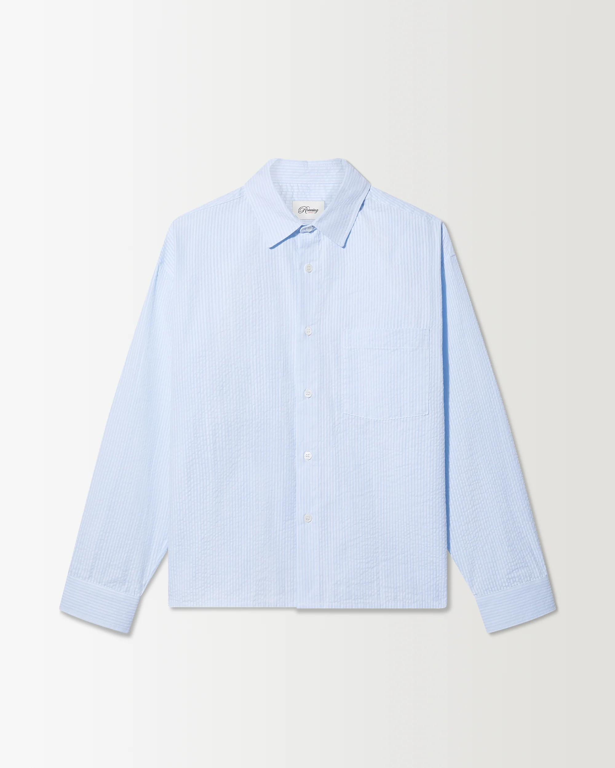 Everyday Shirt - Baby Blue Seersucker - Image 4