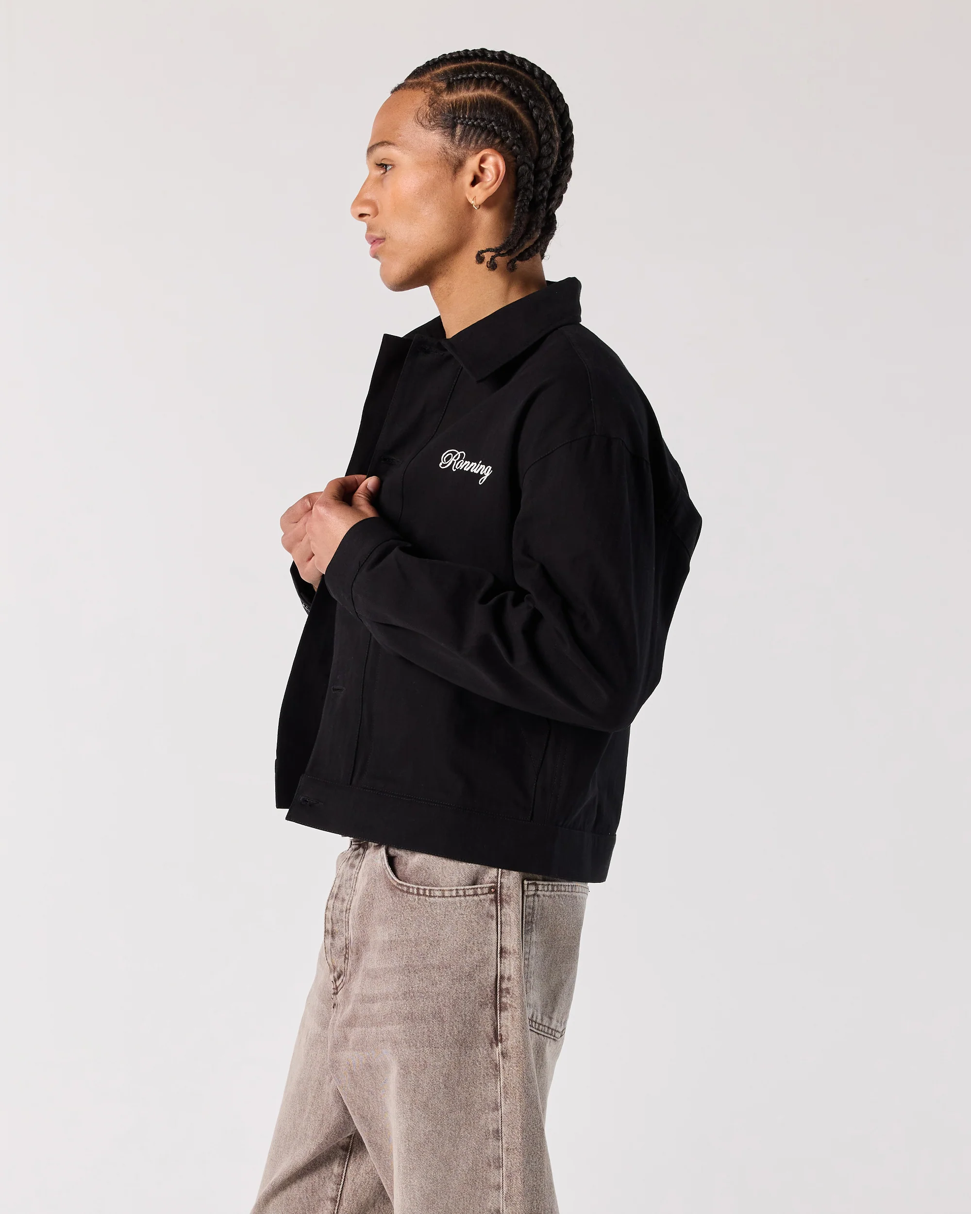 Fatigue Jacket - Black - Image 5