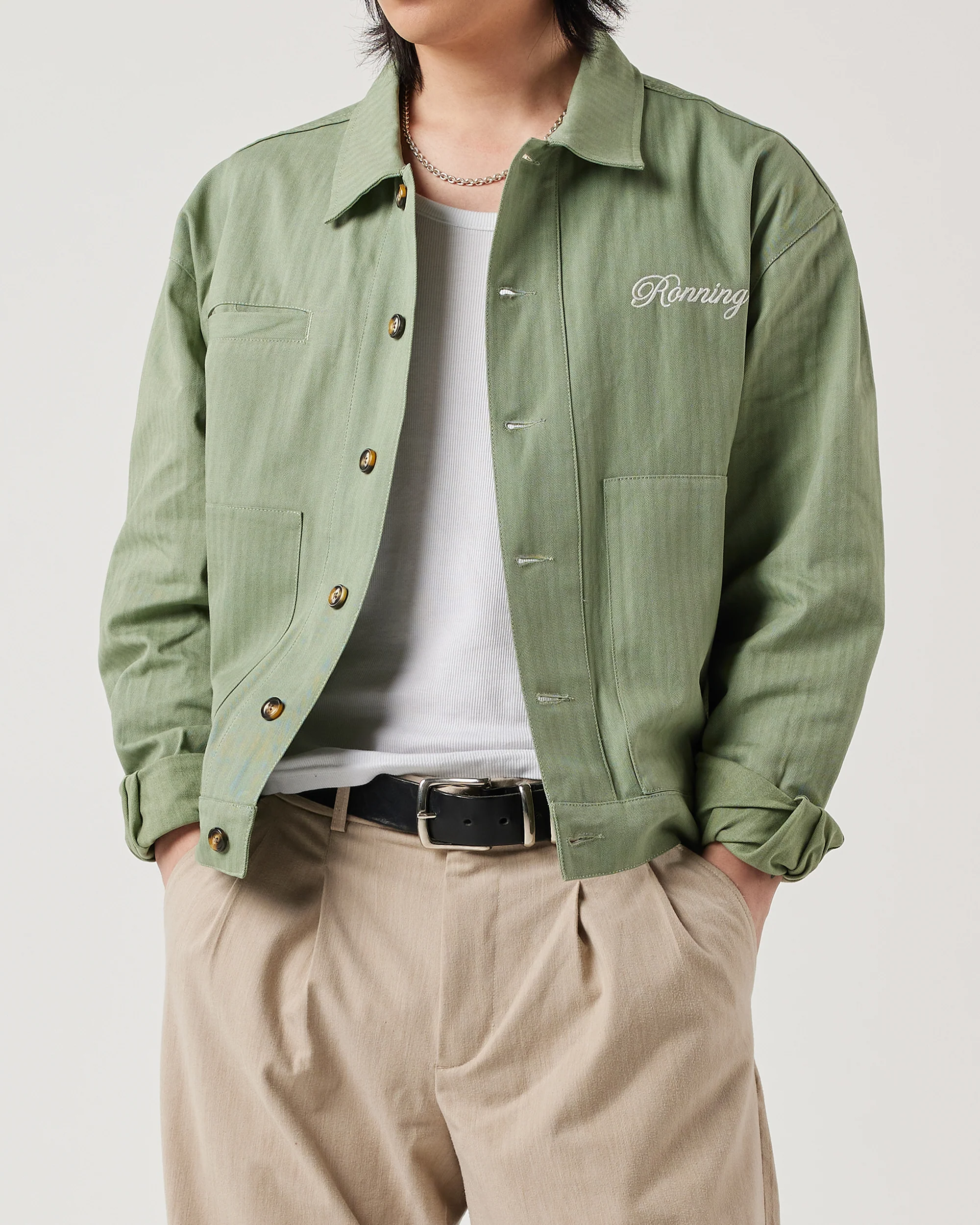 Fatigue Jacket - Olive - Image 3
