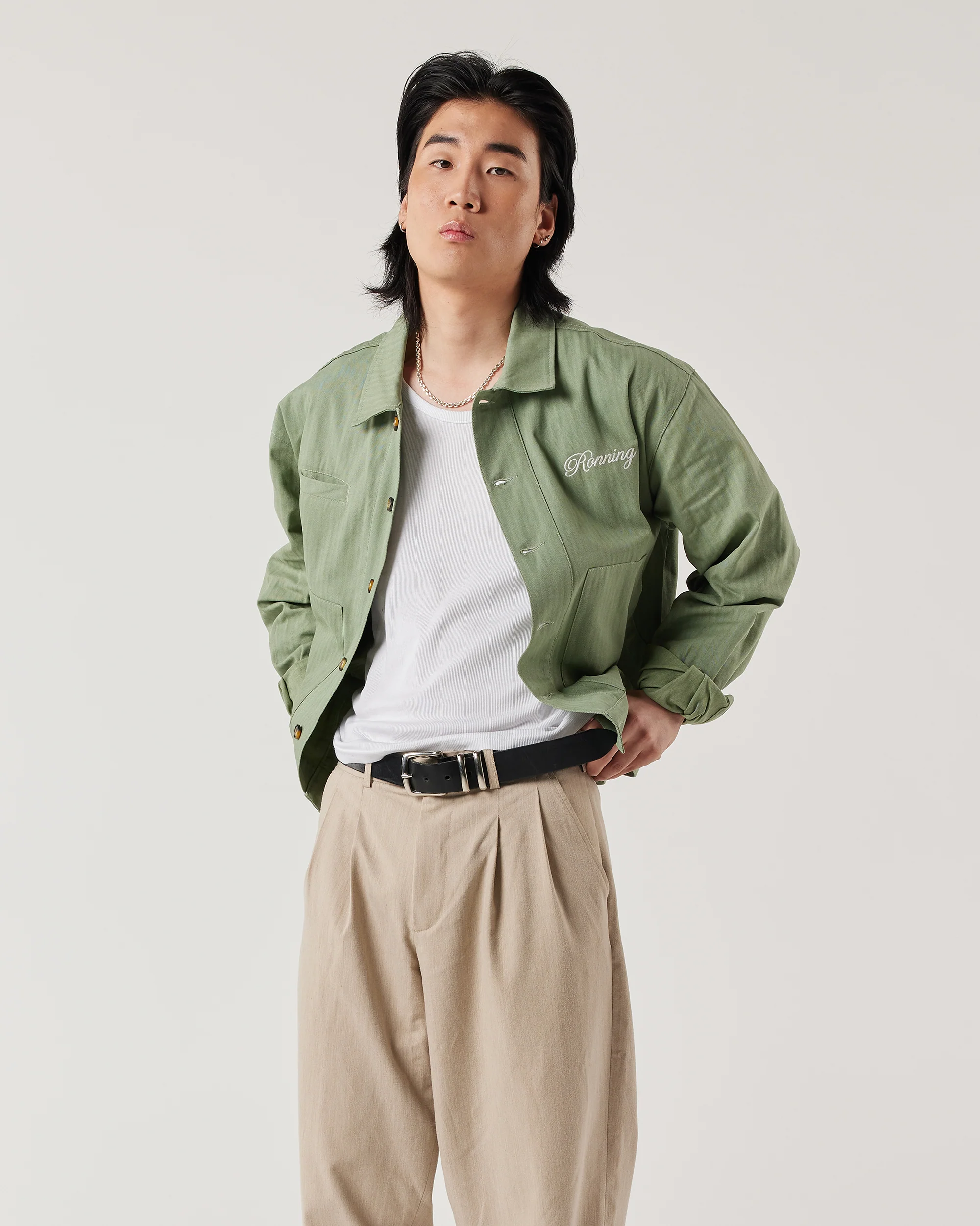 Fatigue Jacket - Olive - Image 6