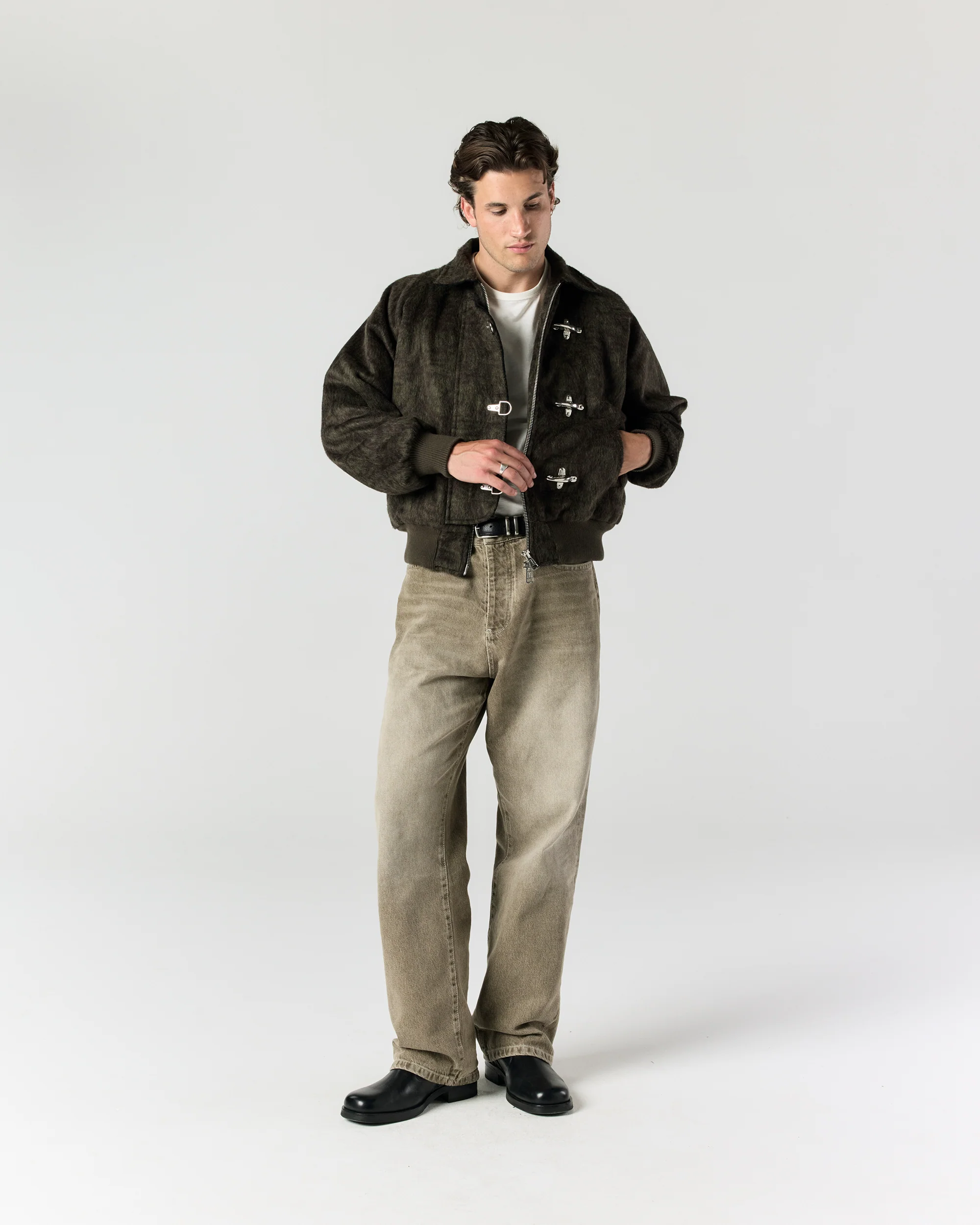 Fireman Clasp Jacket - Tortoise - Image 3