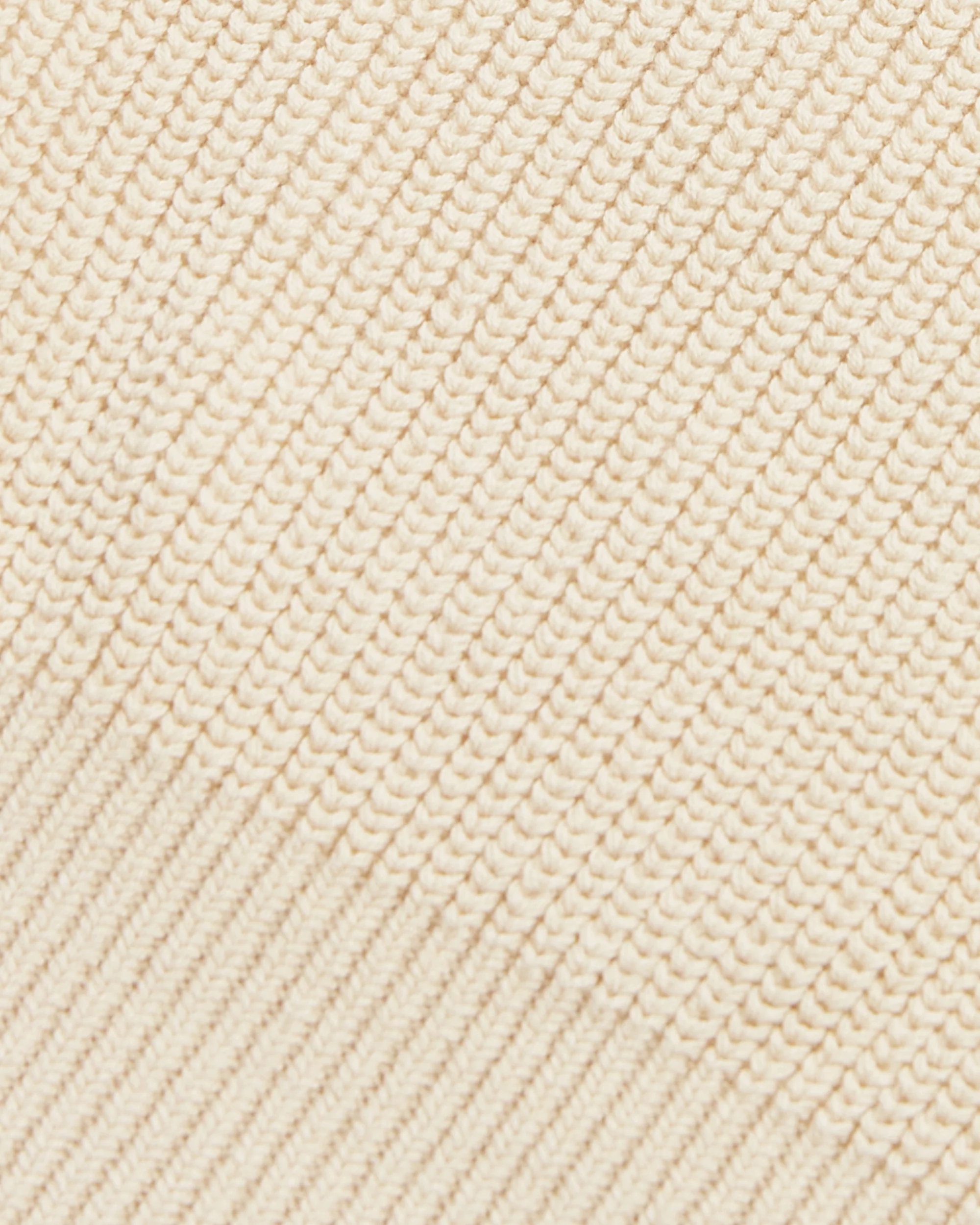 Knit Polo Sweater - Stone - Image 4