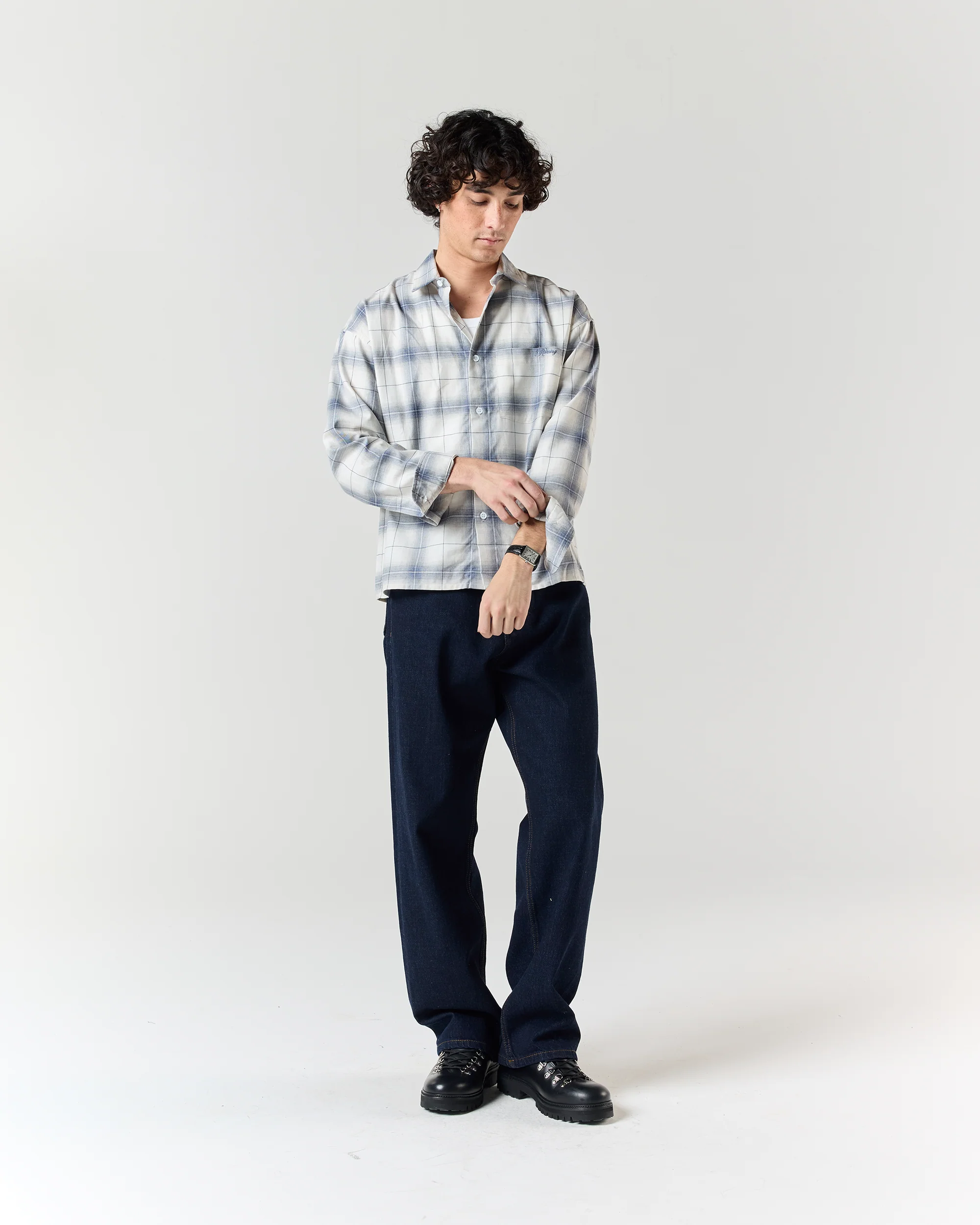 Everyday Shirt - Blue Check - Image 3