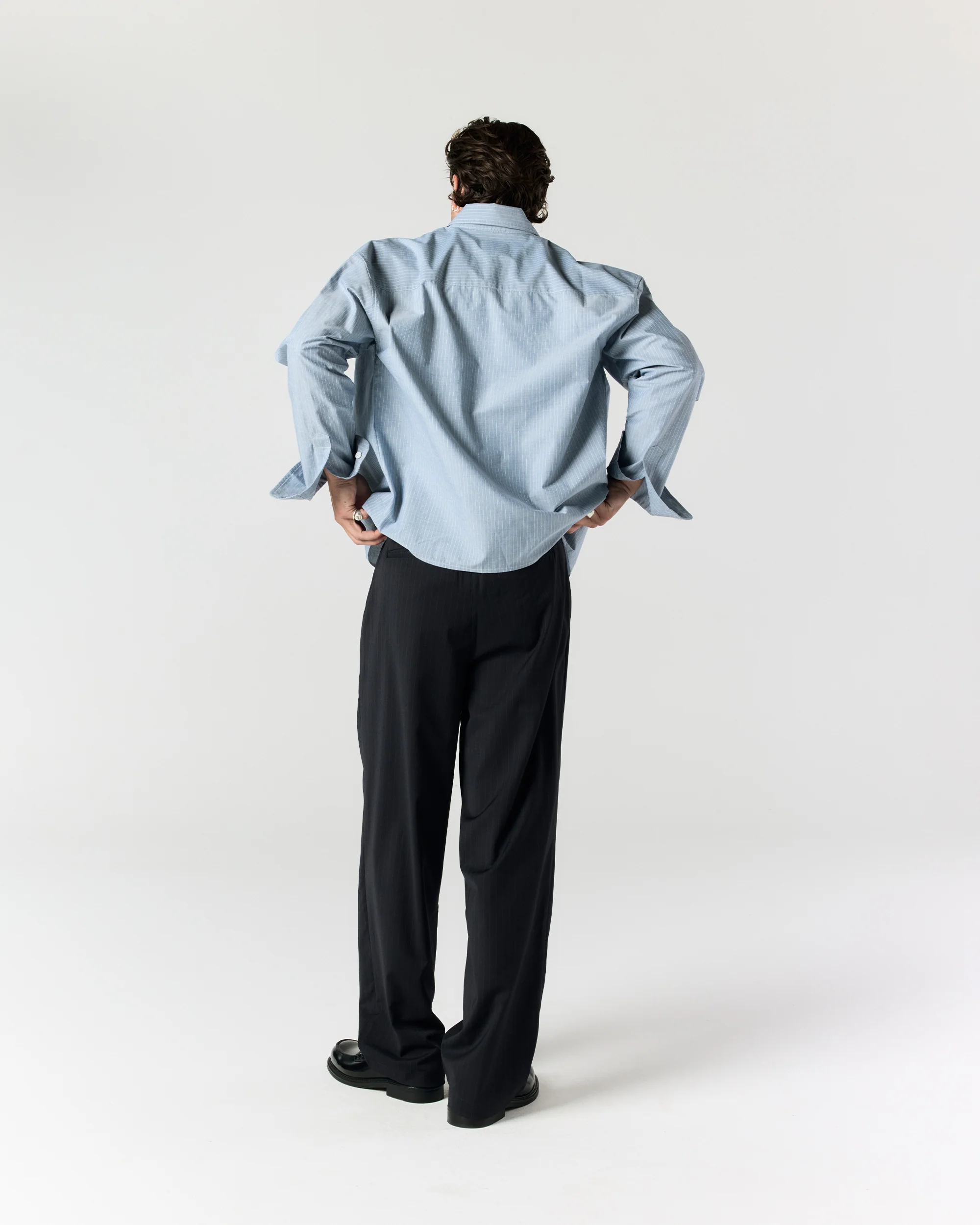 Everyday Shirt - Blue Stripe - Image 6