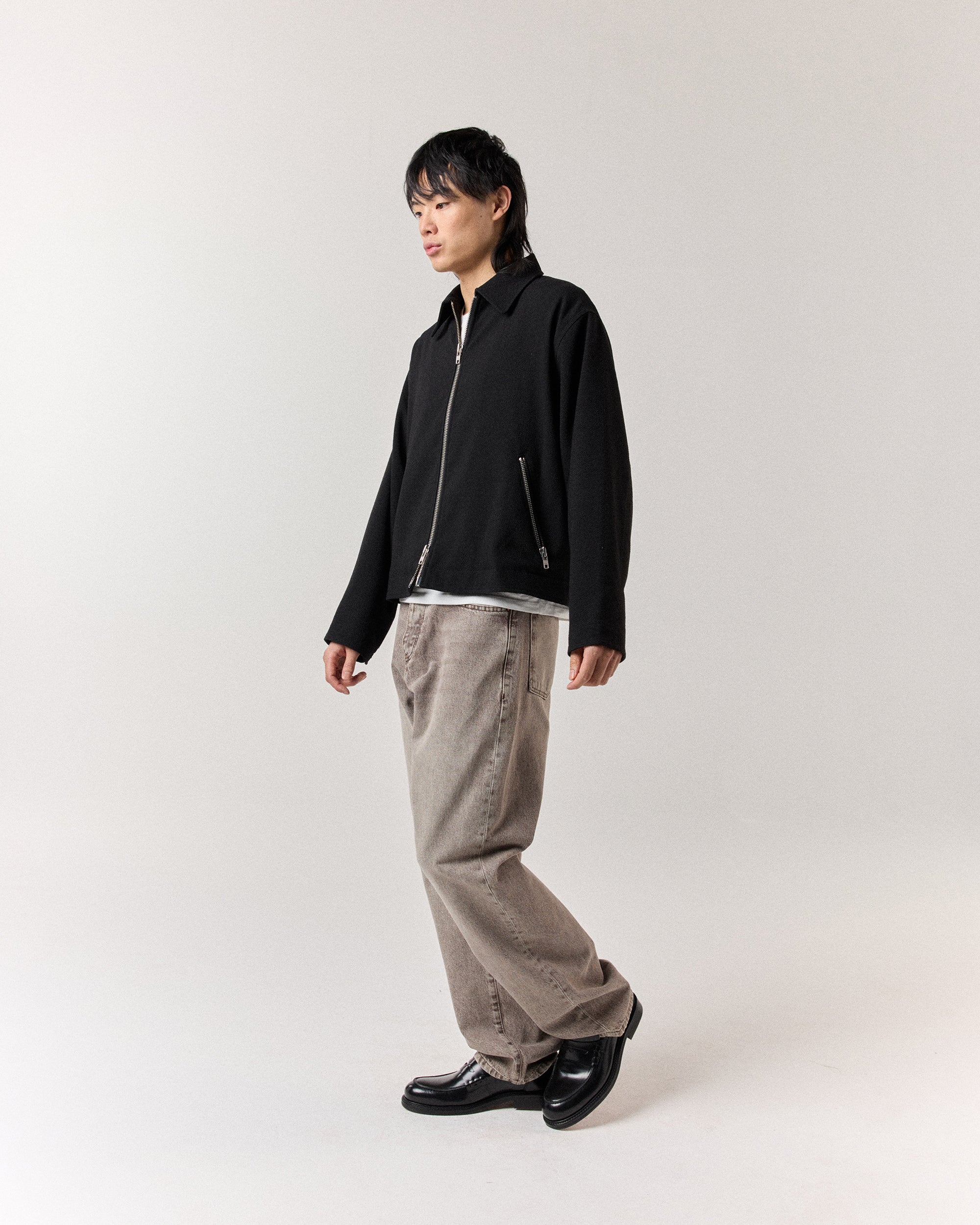 Moto Jacket - Black - Image 3