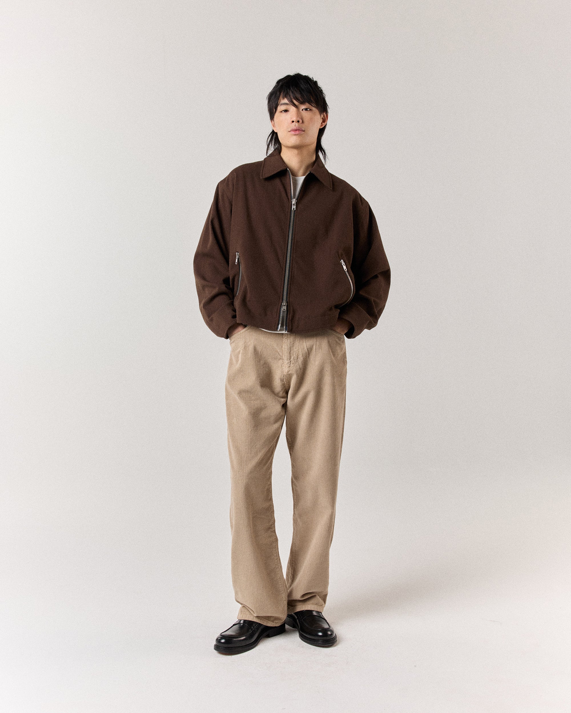 Moto Jacket - Mocha Brown - Image 3