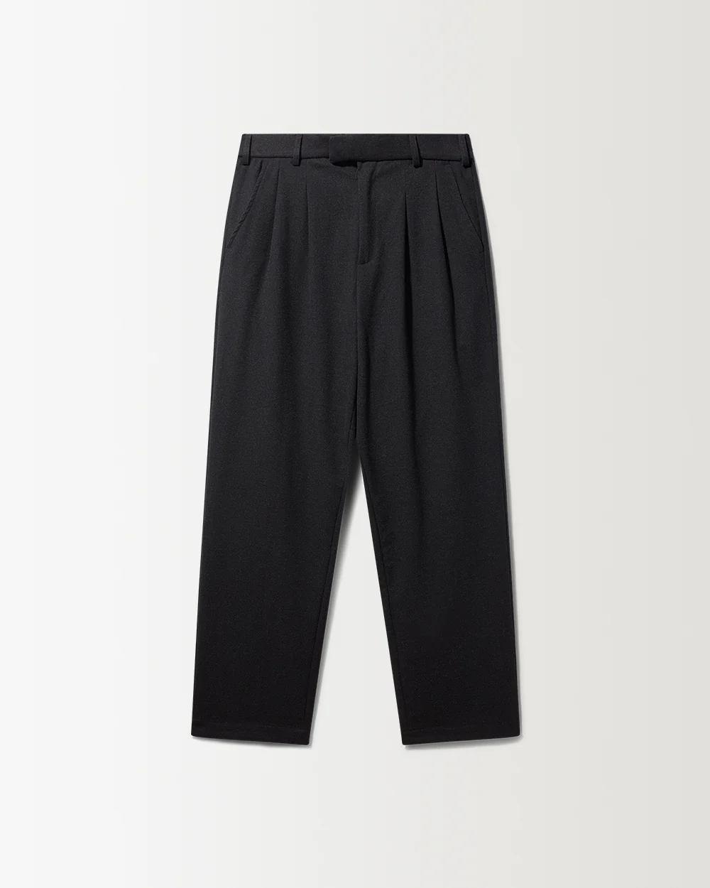 Pleated City Pant - Black - Image 3