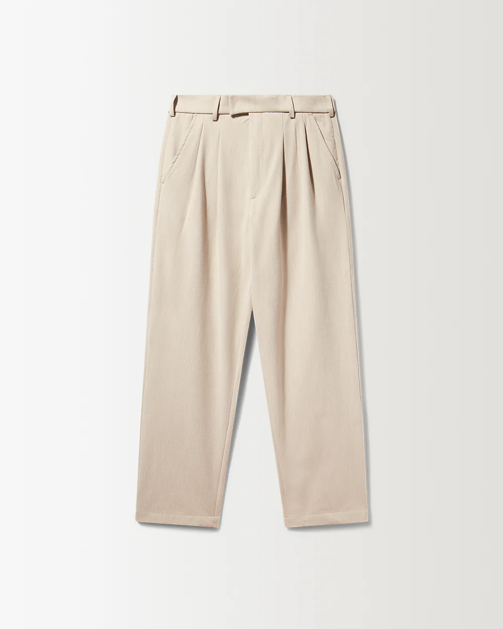Pleated City Pant - Stone - Image 3