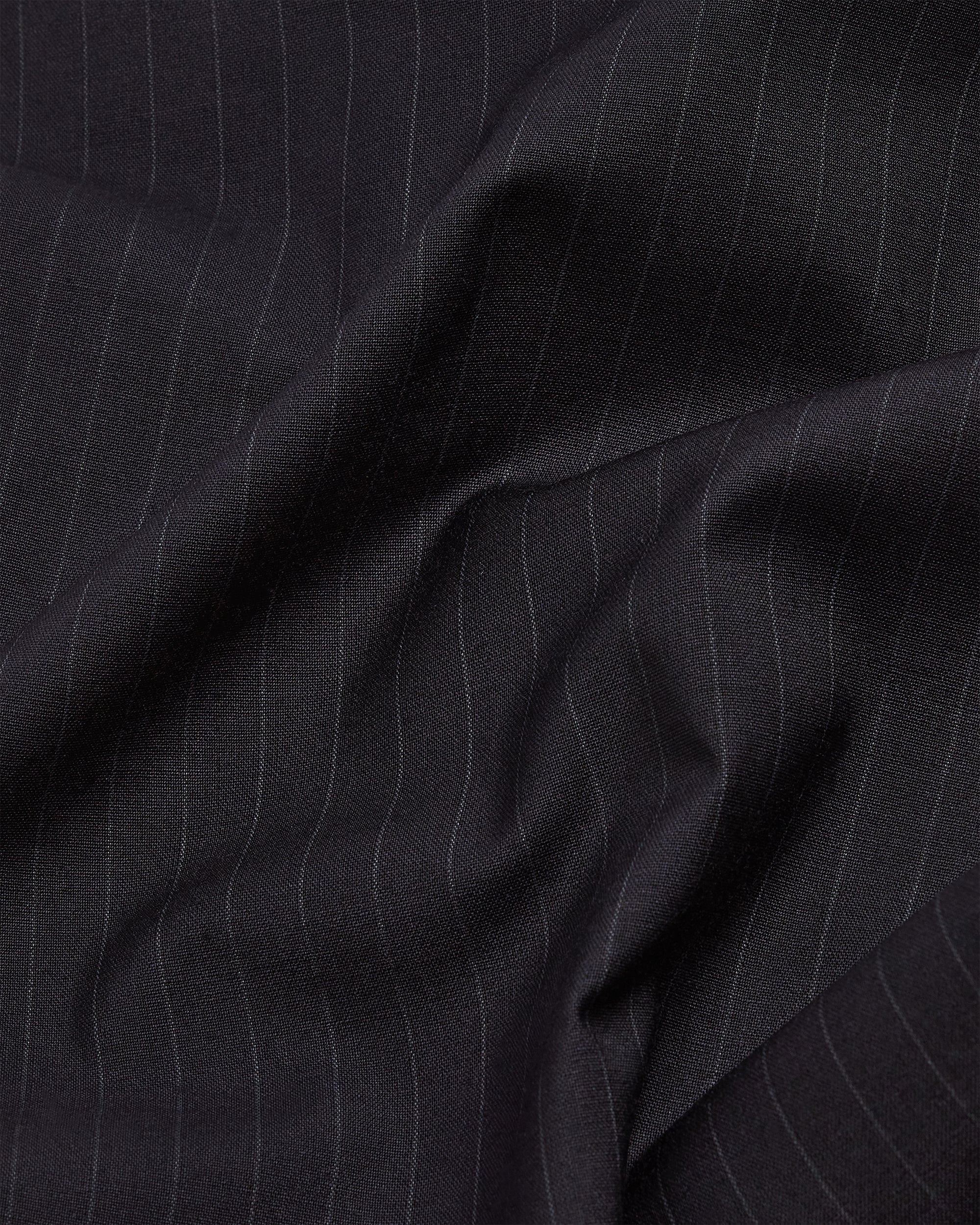 Pleated Pant - Navy Pinstripe - Image 4