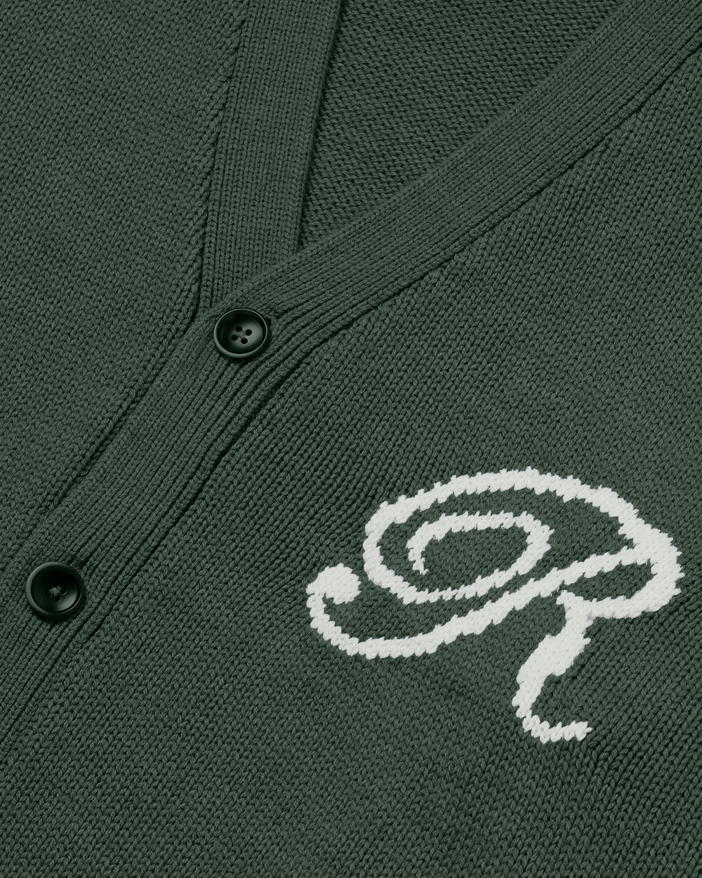 Merino R Cardigan - Sage Green - Image 4