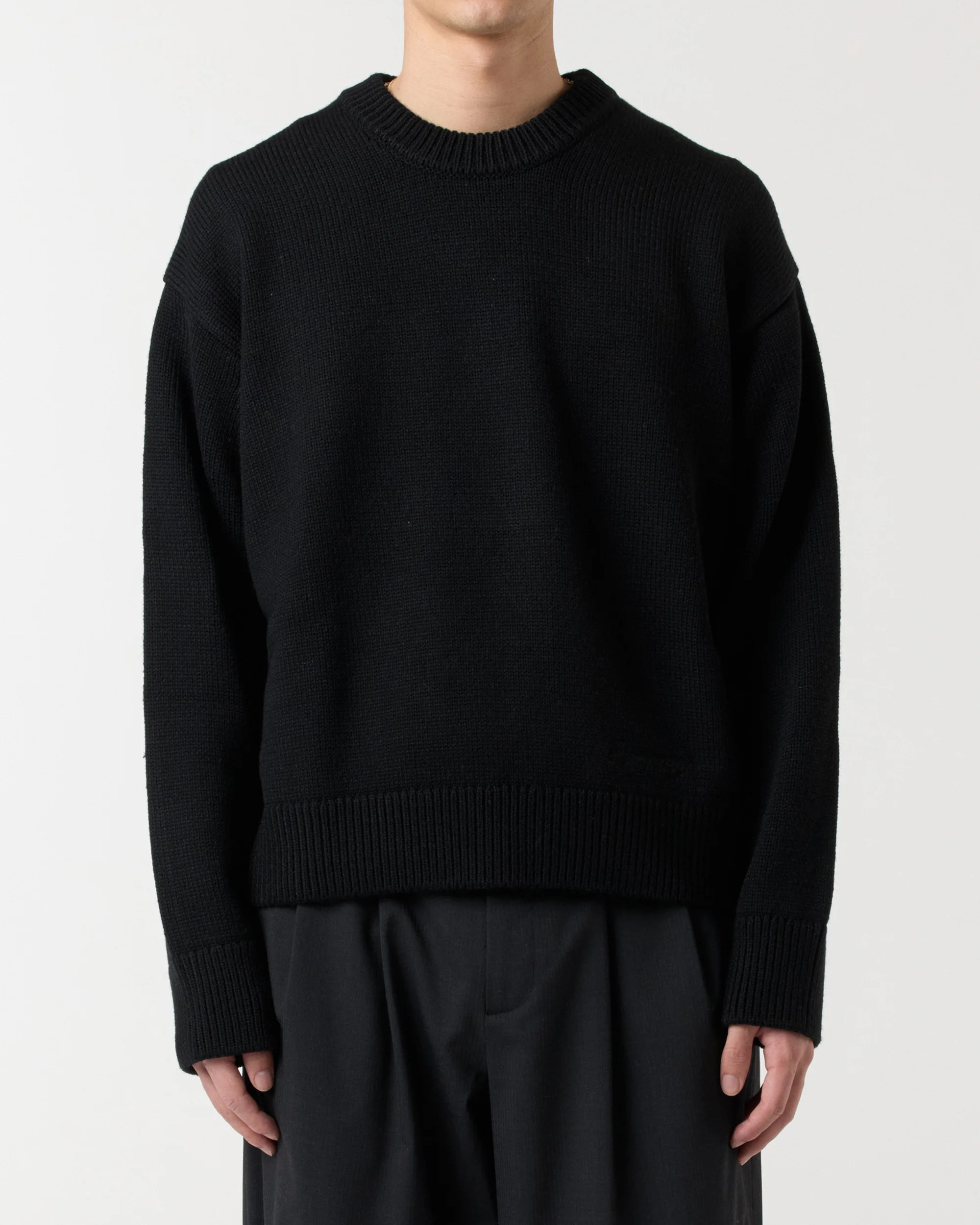 Merino R Knit - Black - Image 3