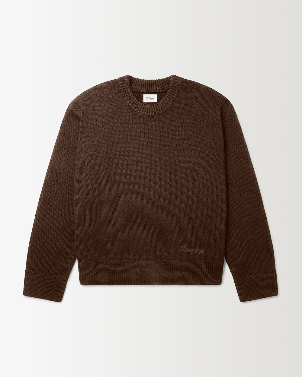 Merino R Knit - Mocha Brown - Image 4
