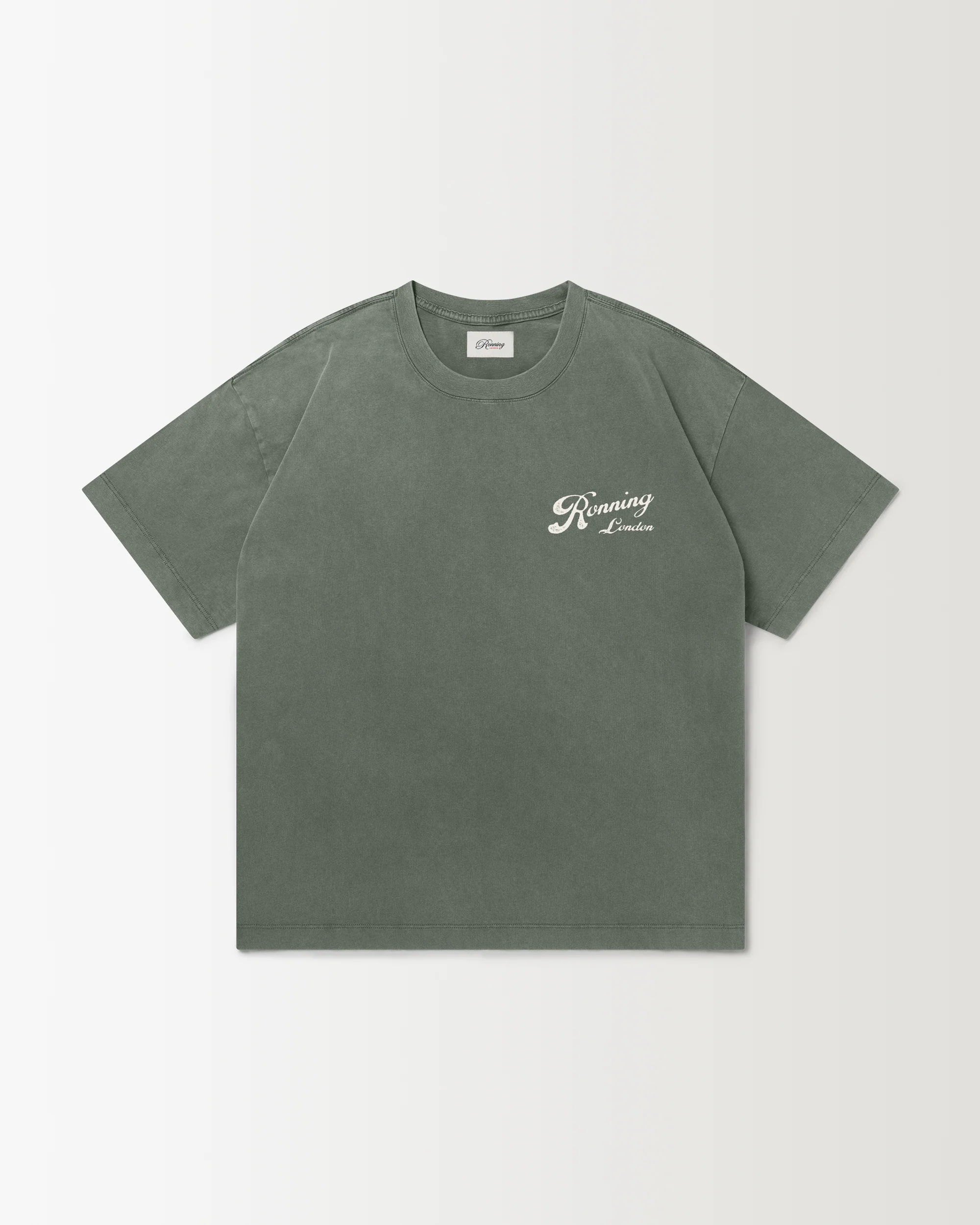 Records Tee - Sage Green - Image 4