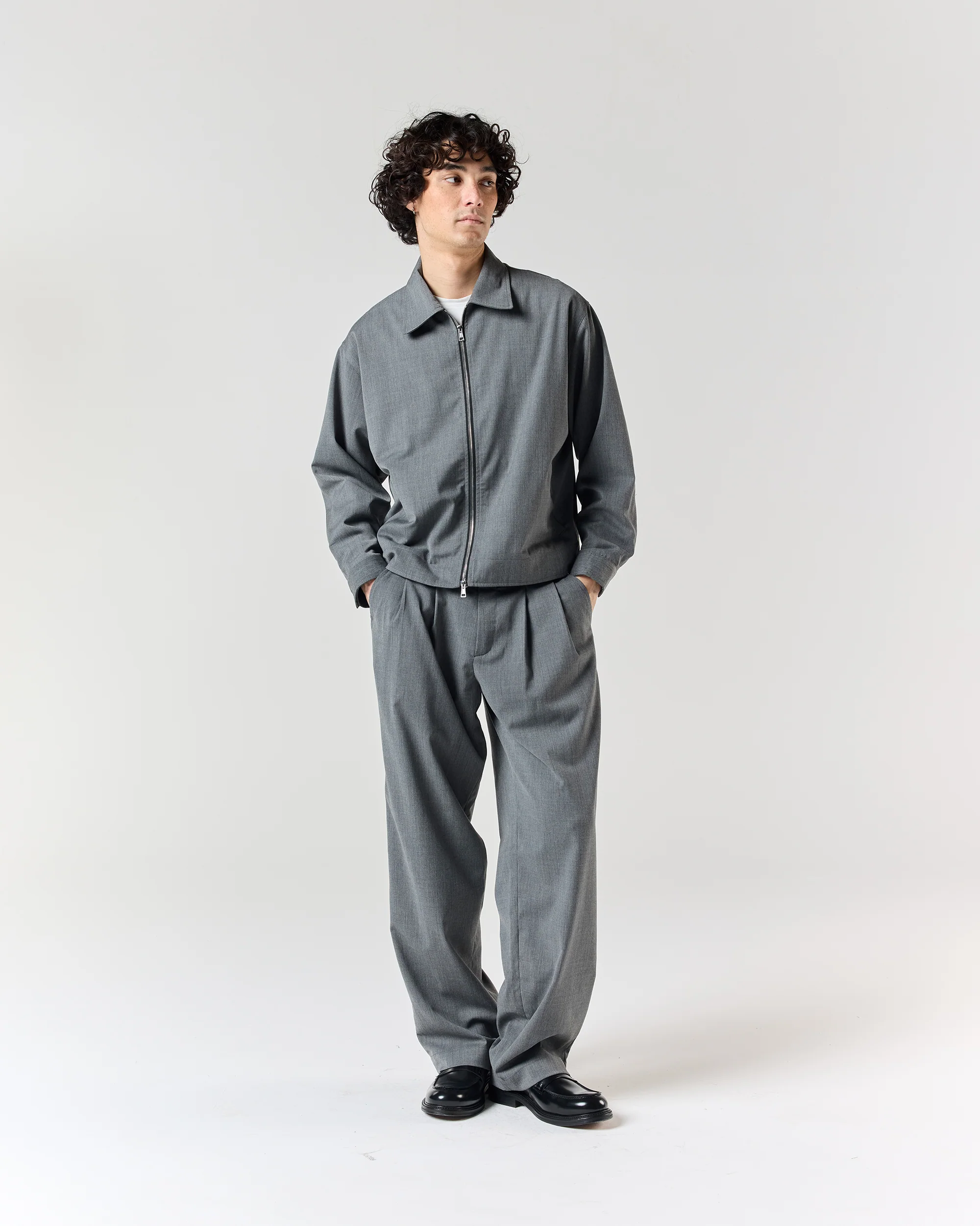 Service Jacket - Charcoal Grey - Image 3