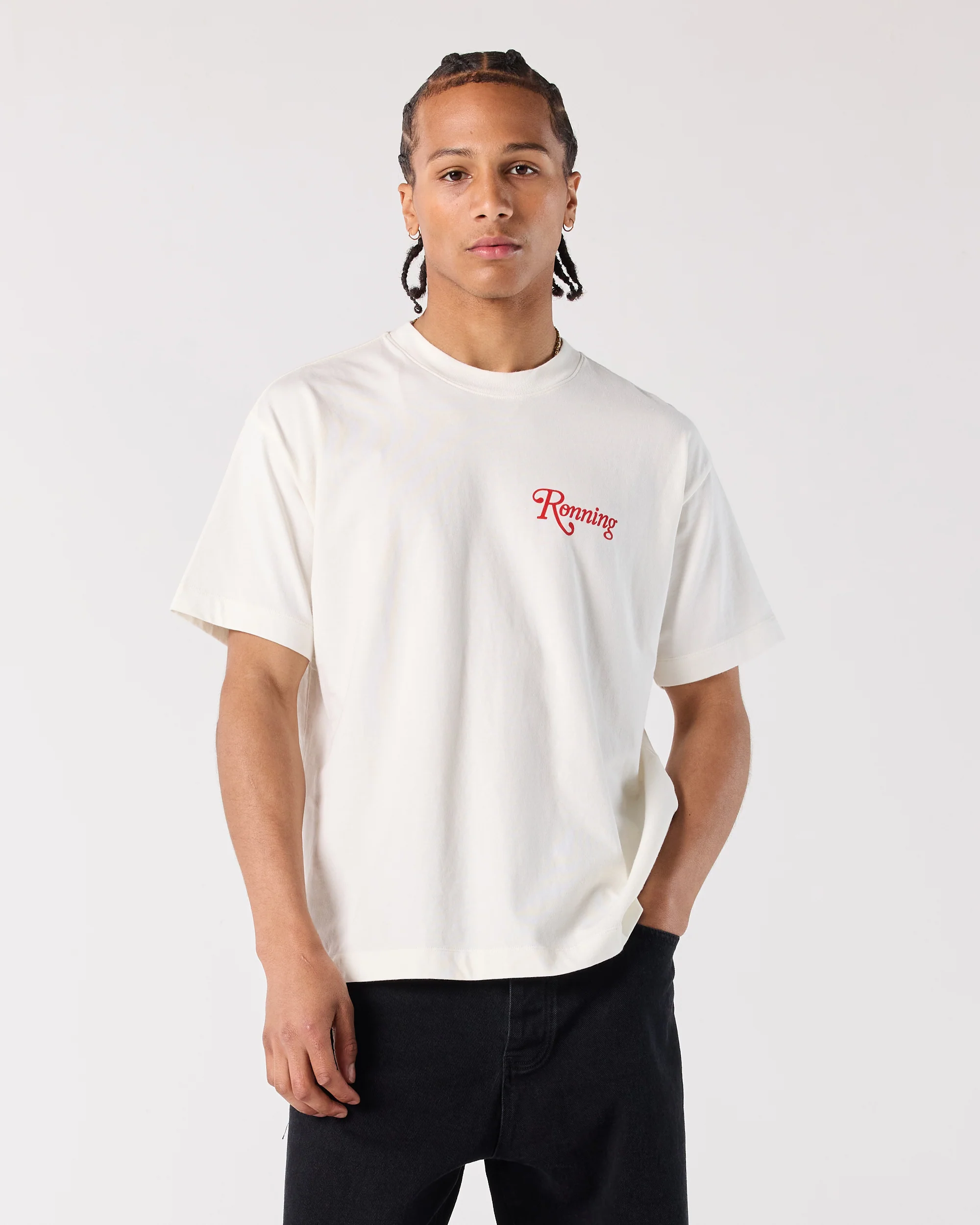 Star Tee - Oat White - Image 3