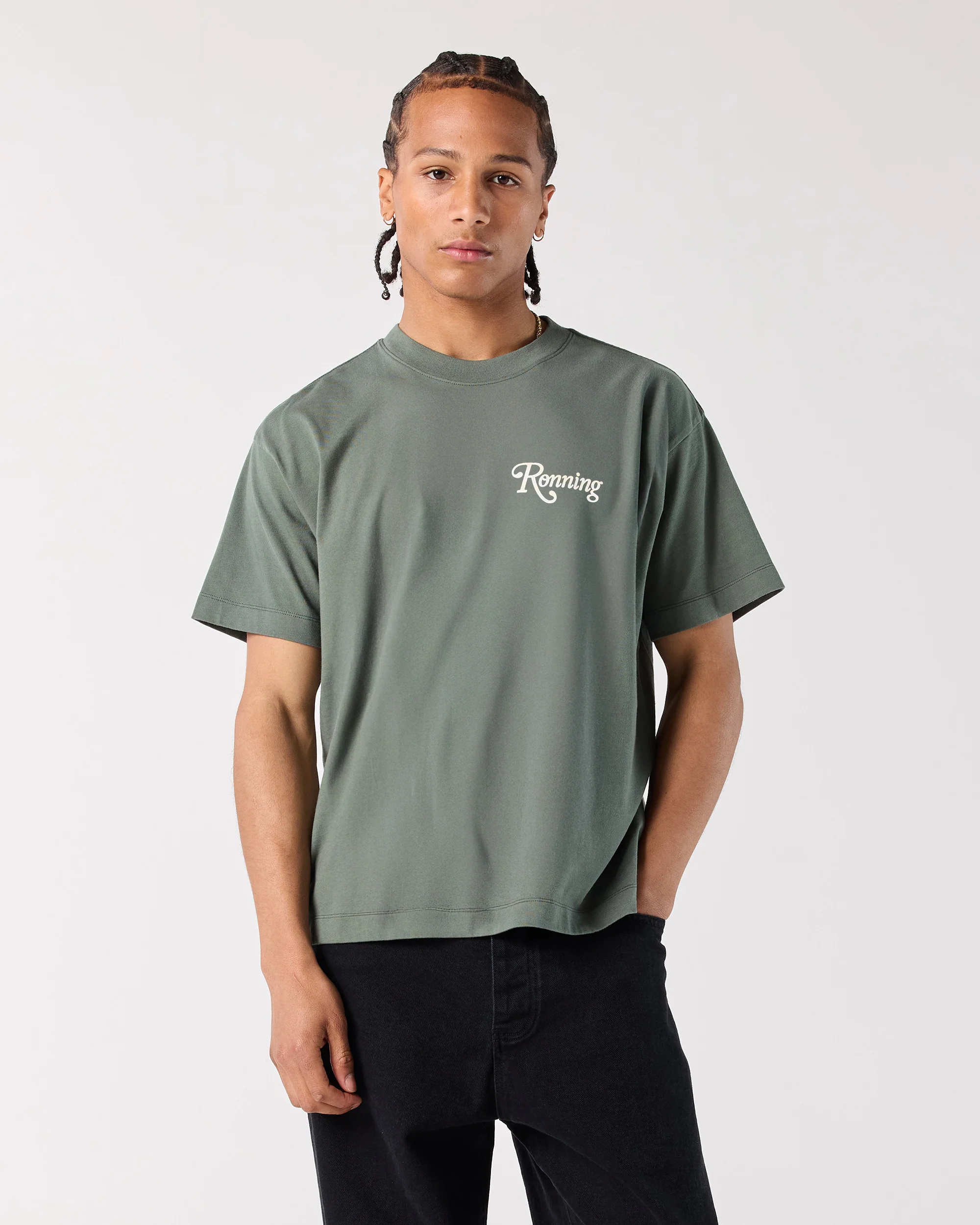 Star Tee - Sage Green - Image 3