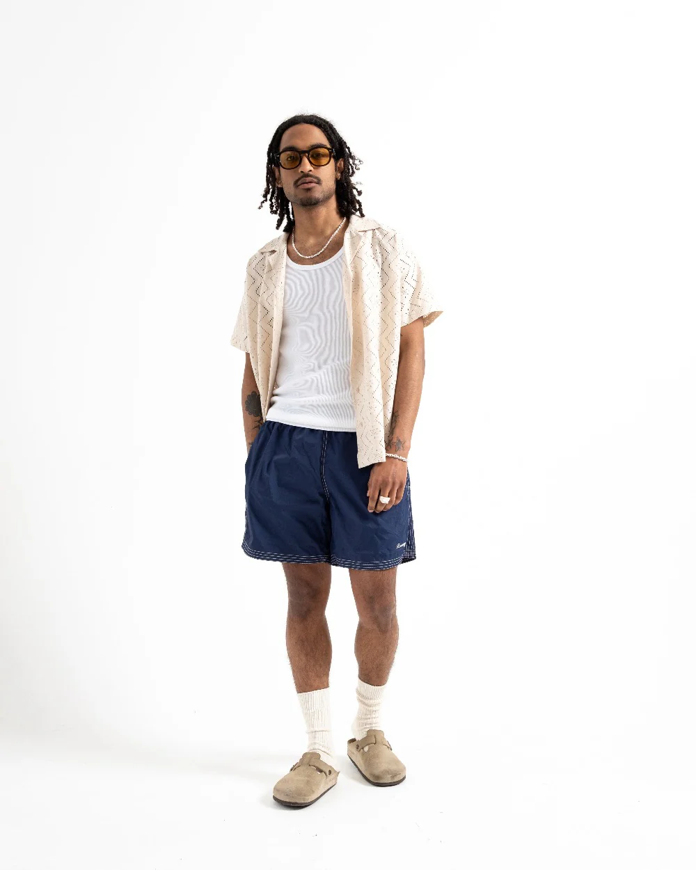 Swim Short - Navy - Image 3