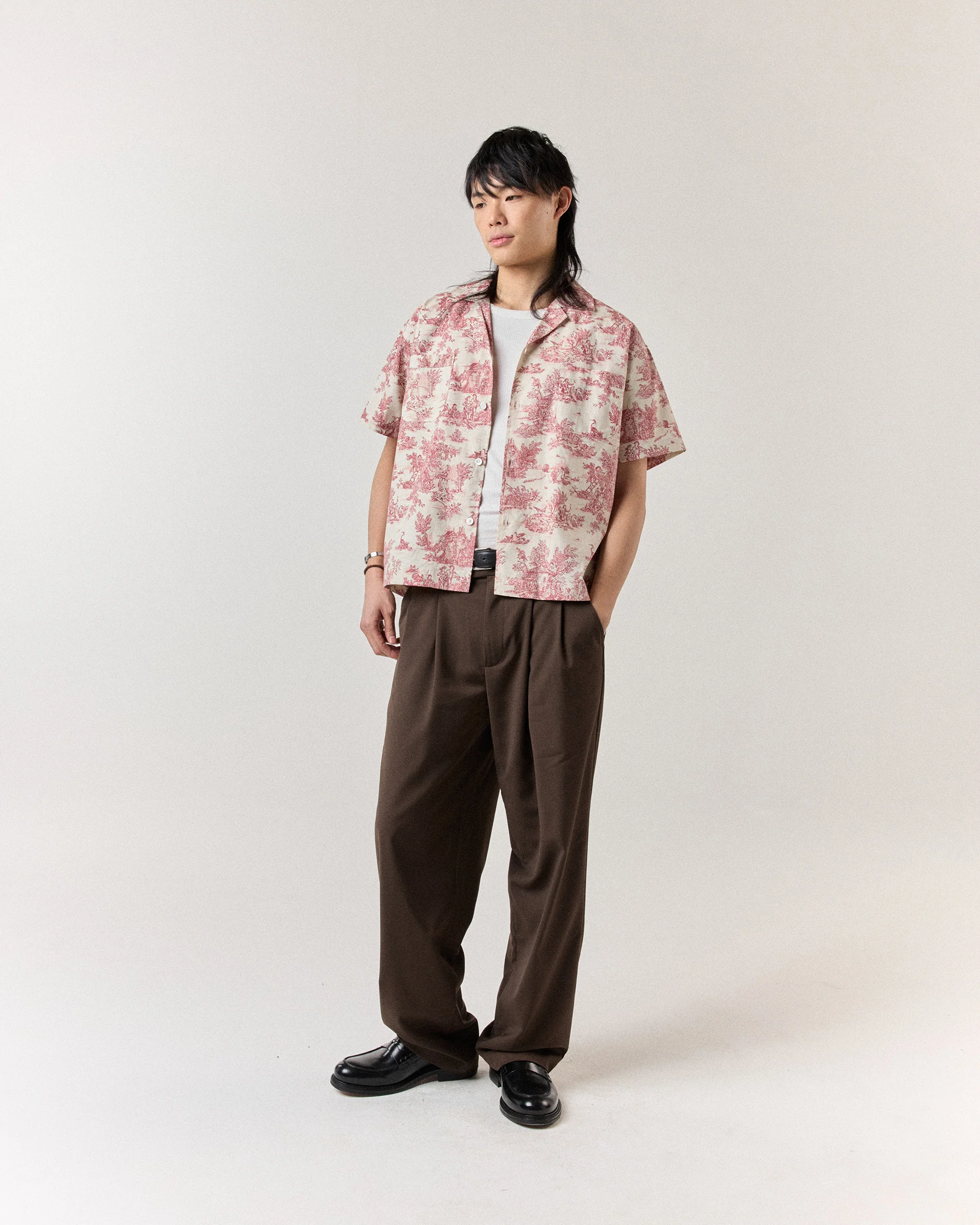 Toile Shirt - Red - Image 3