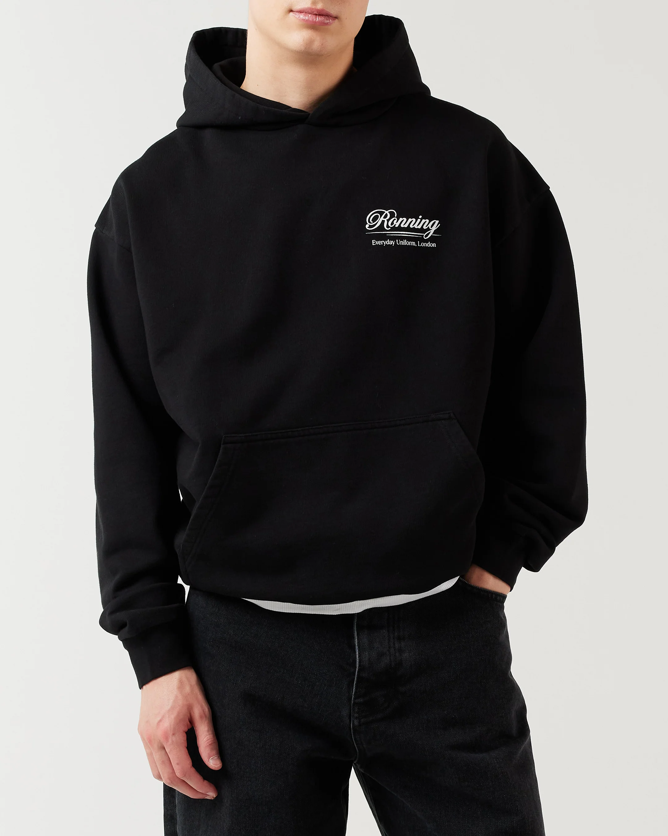 Uniform Hoodie - Black - Image 3