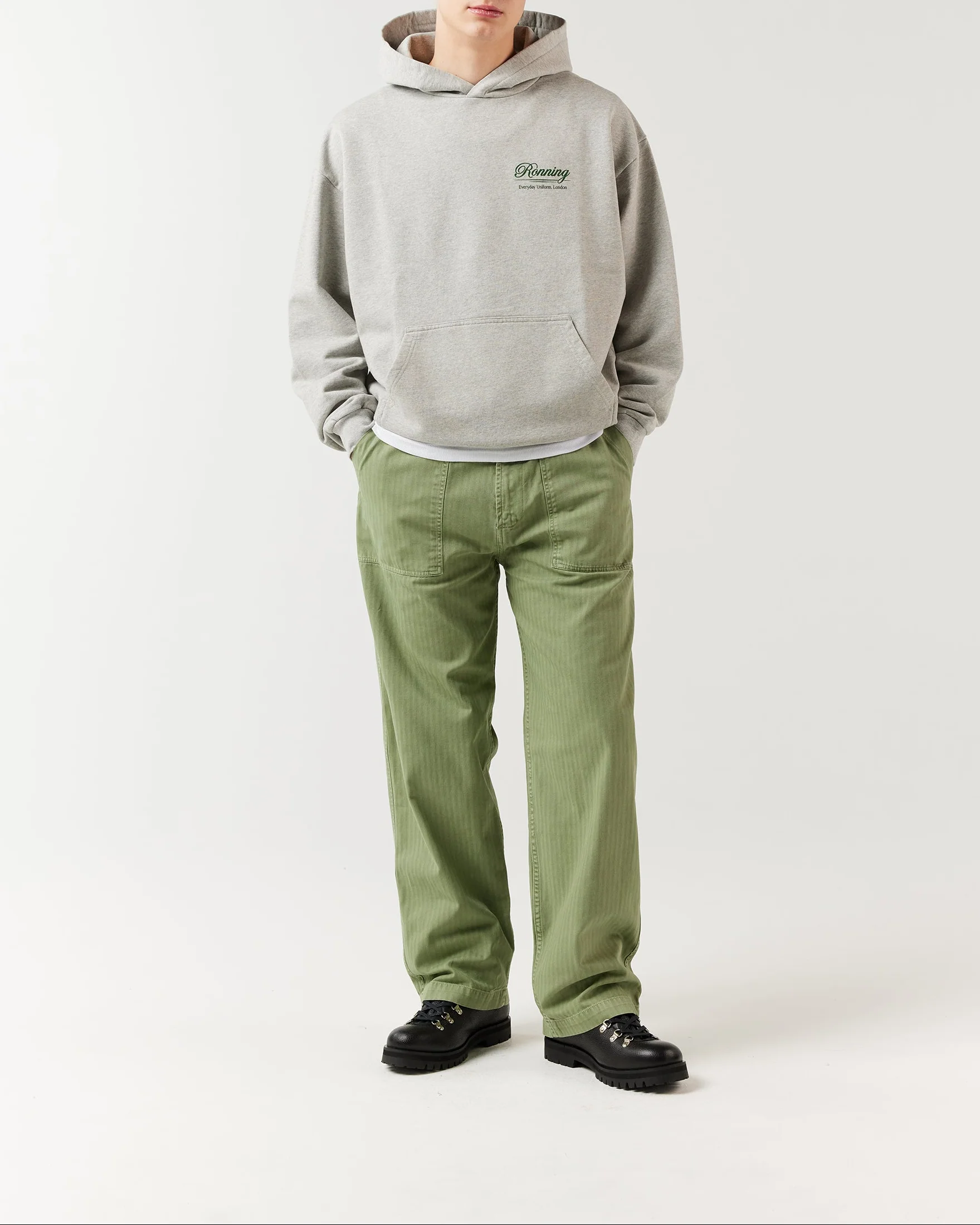 Uniform Hoodie - Heather Grey