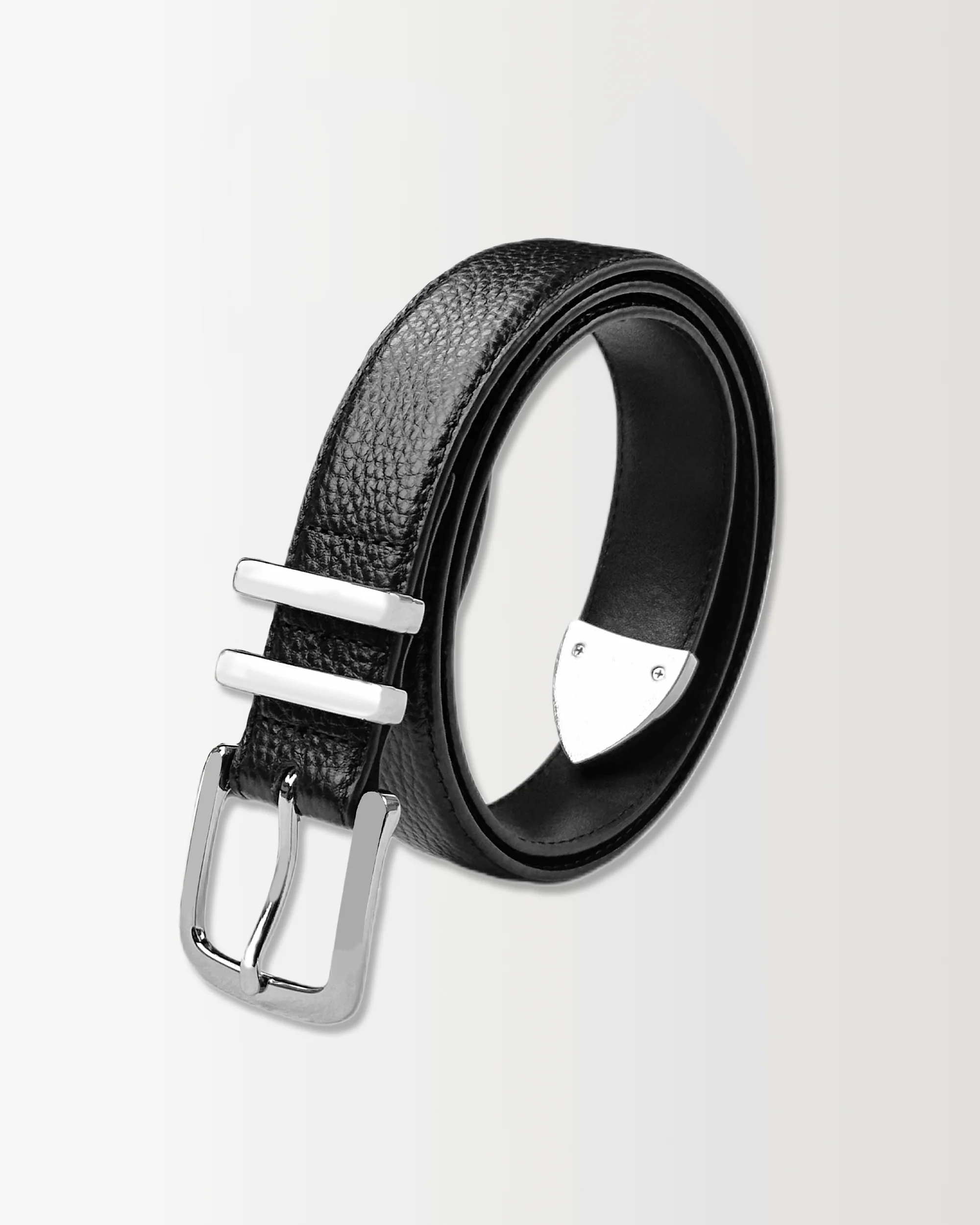 Western Belt - Black Leather - Image 4