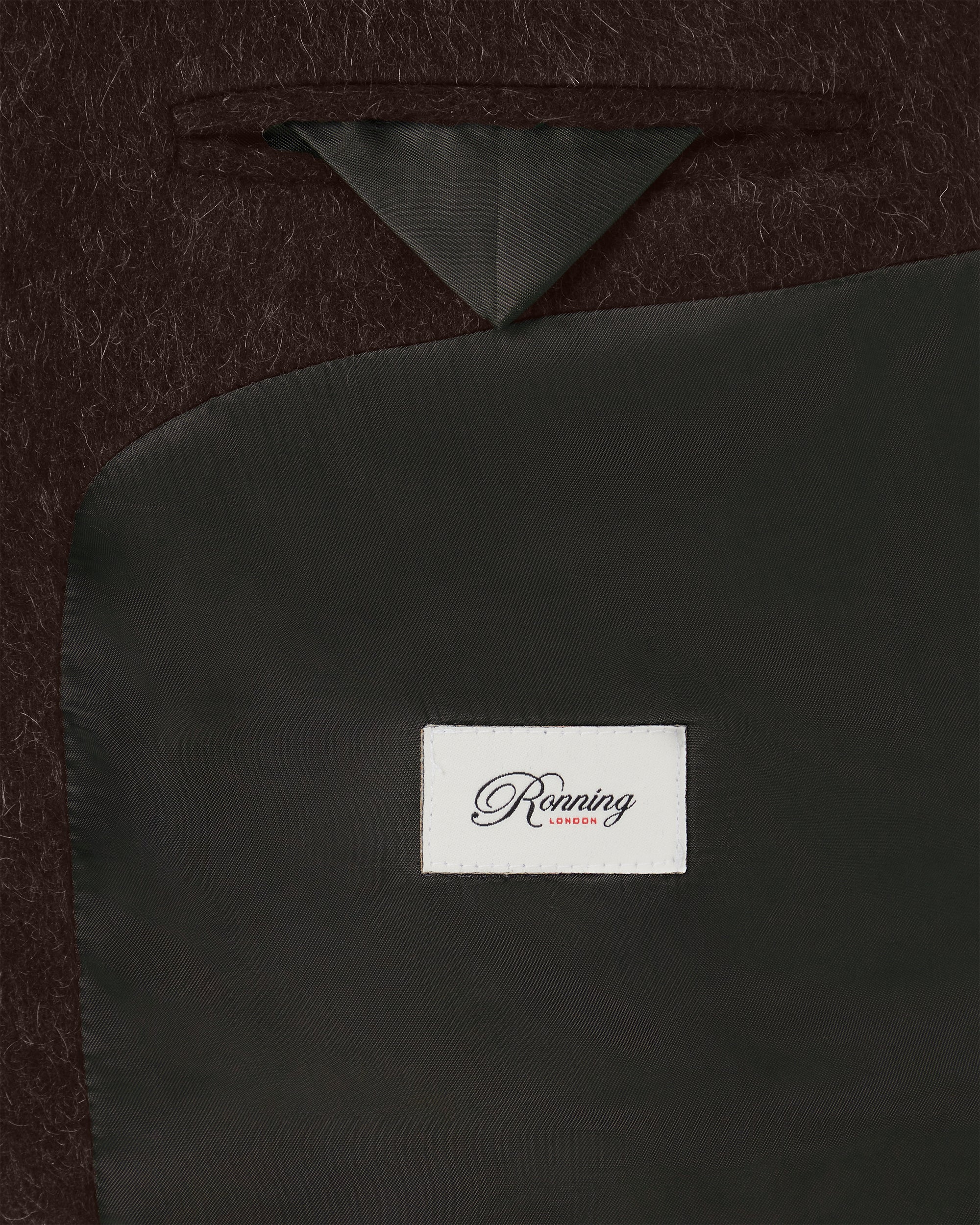 Wool Overcoat - Mocha Brown - Image 4