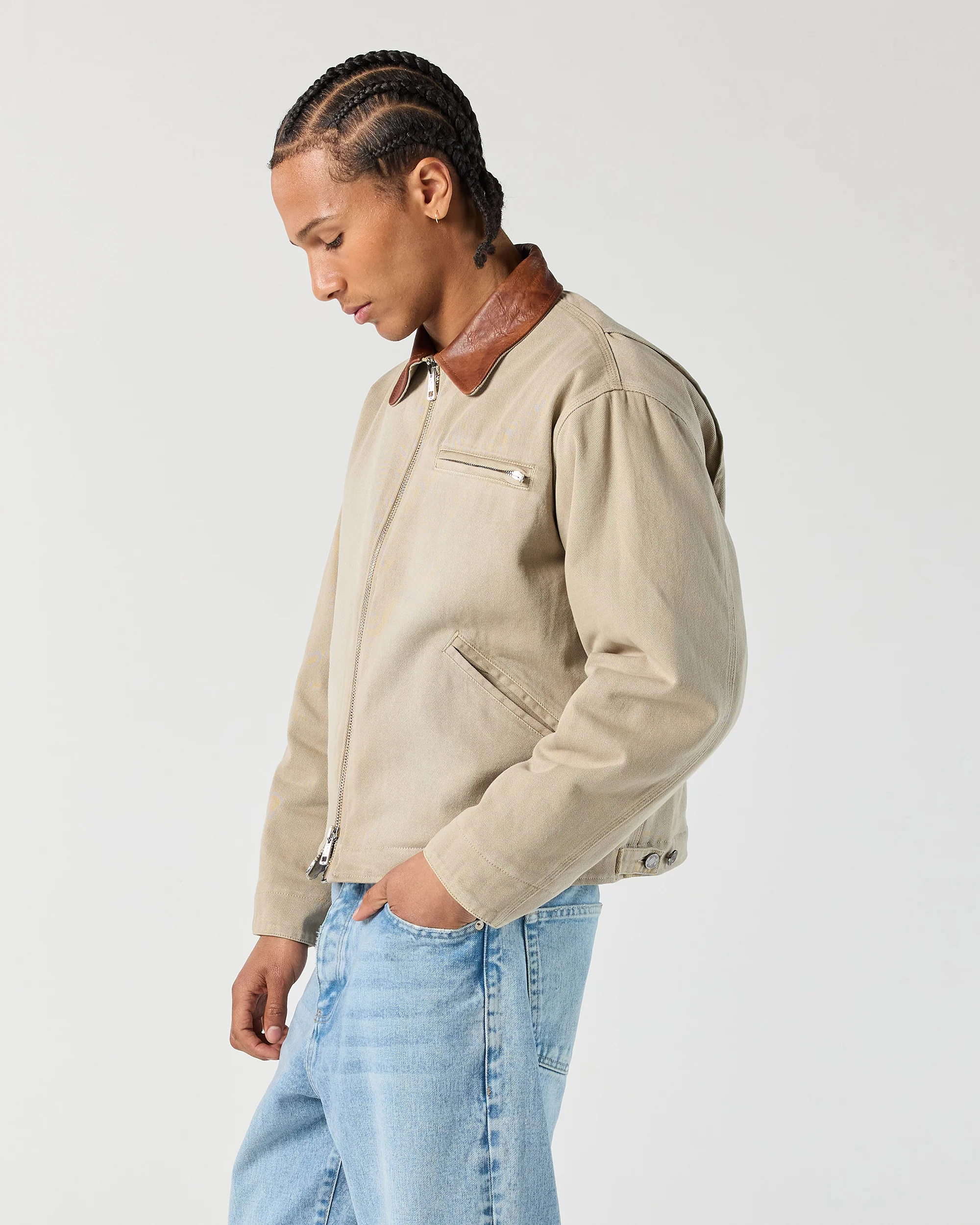 Work Jacket - Washed Sand - Image 5