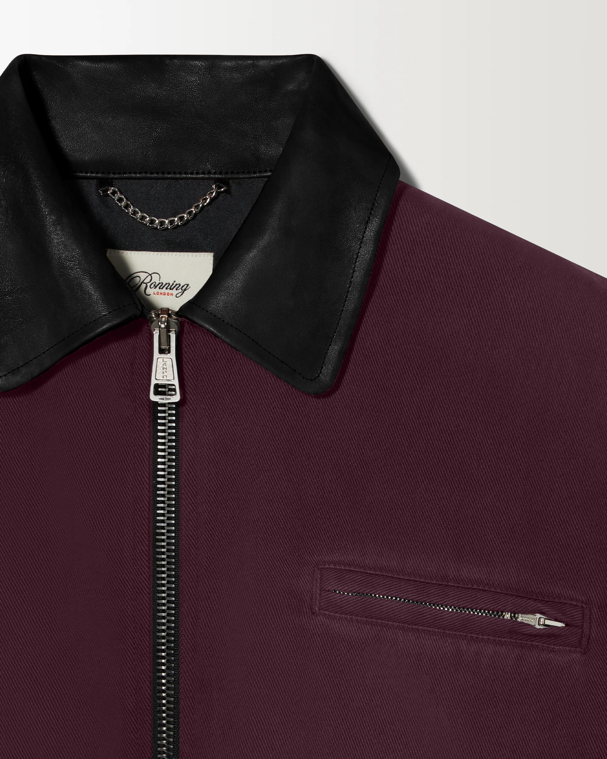 Work Jacket - Wine - Image 4