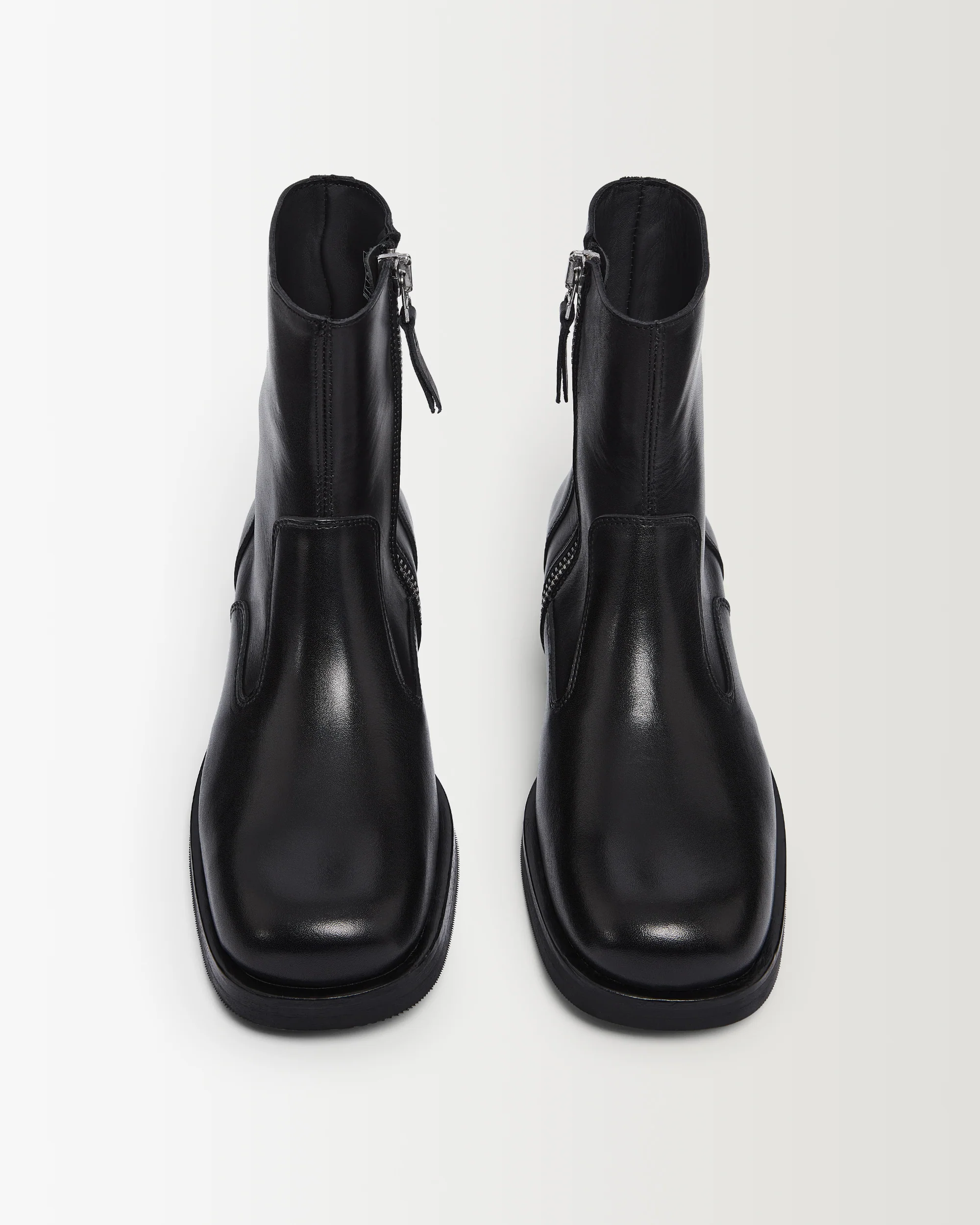 Zip Boot - Black - Image 7